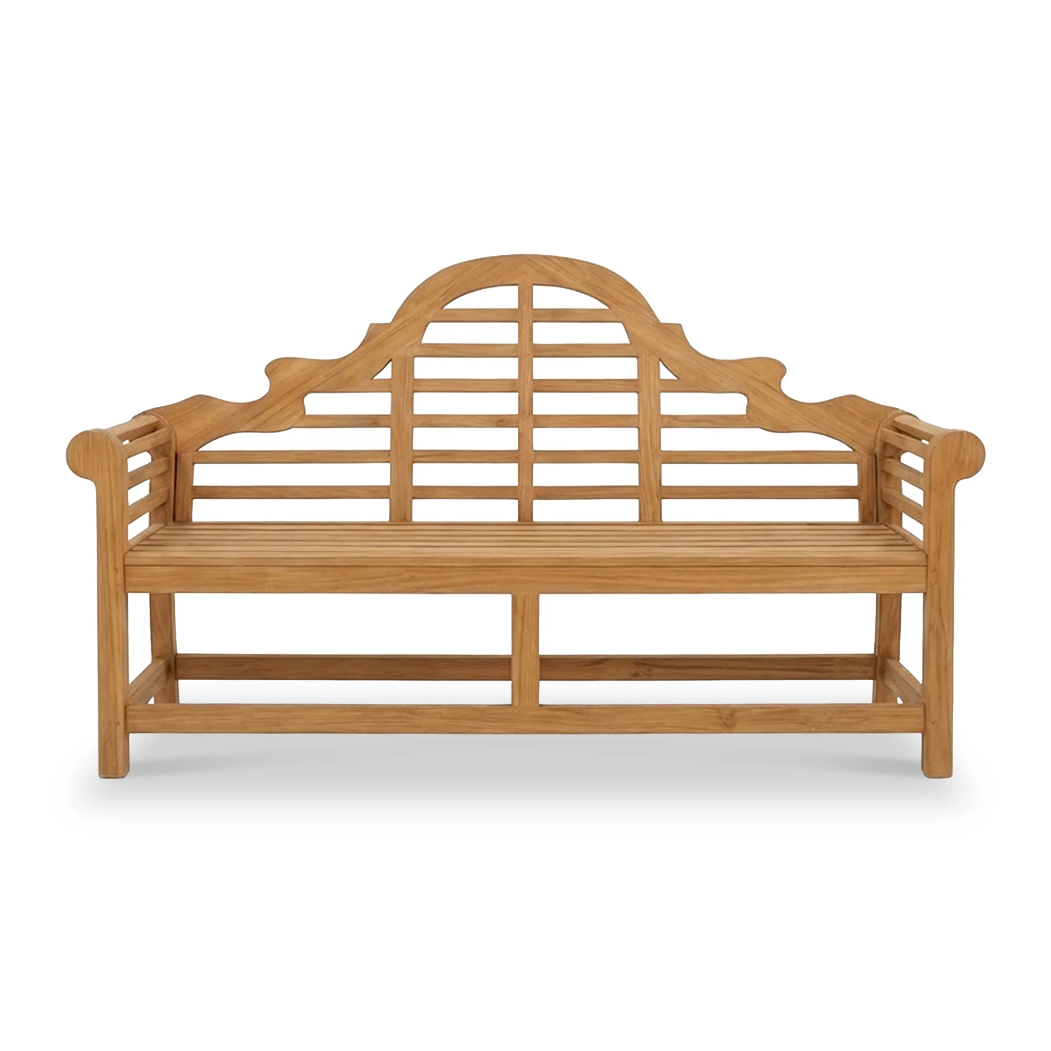 Ciara 180cm 3 Seater Acacia Garden Bench - Image 3