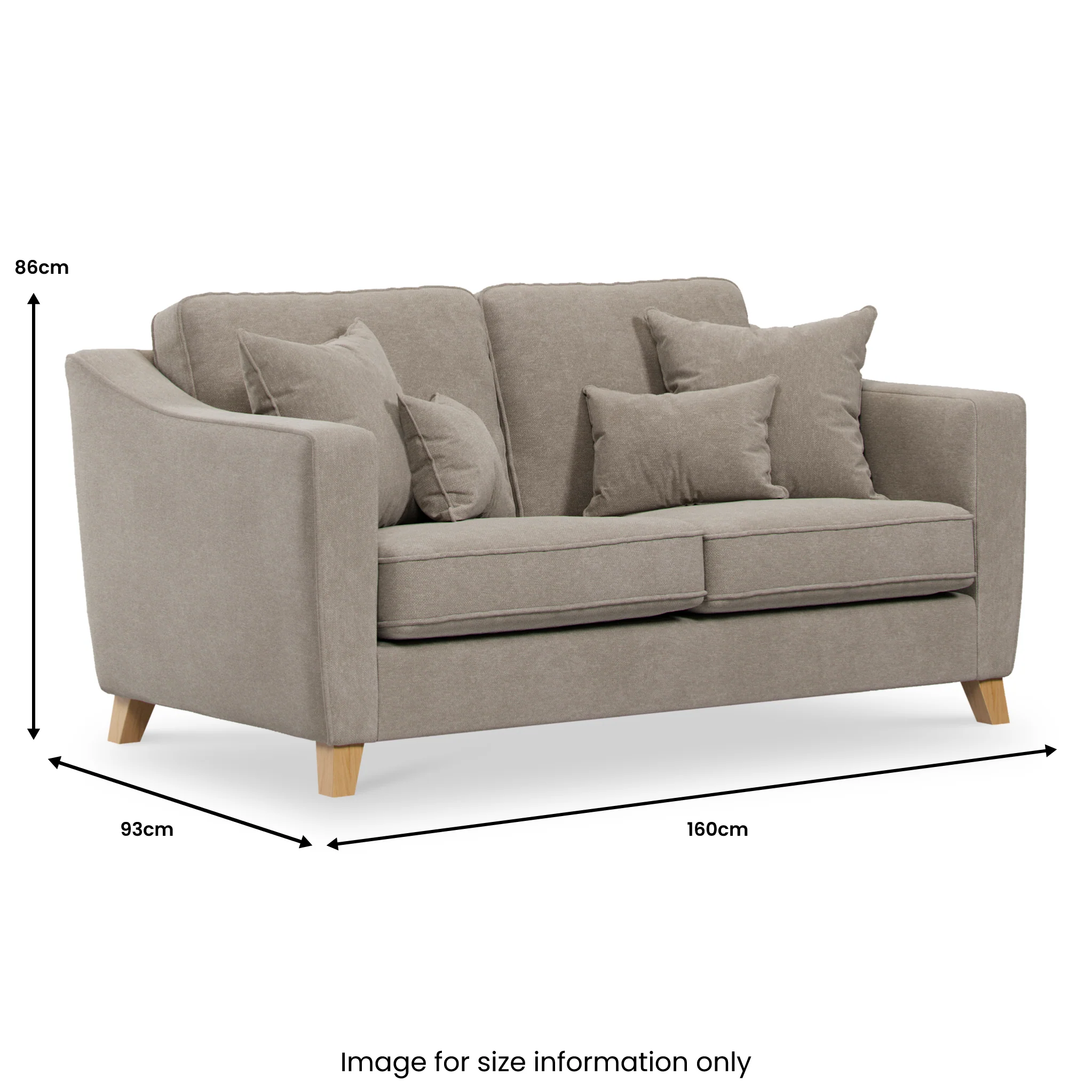 Claridge 2 Seater Sofa Bed - Image 43