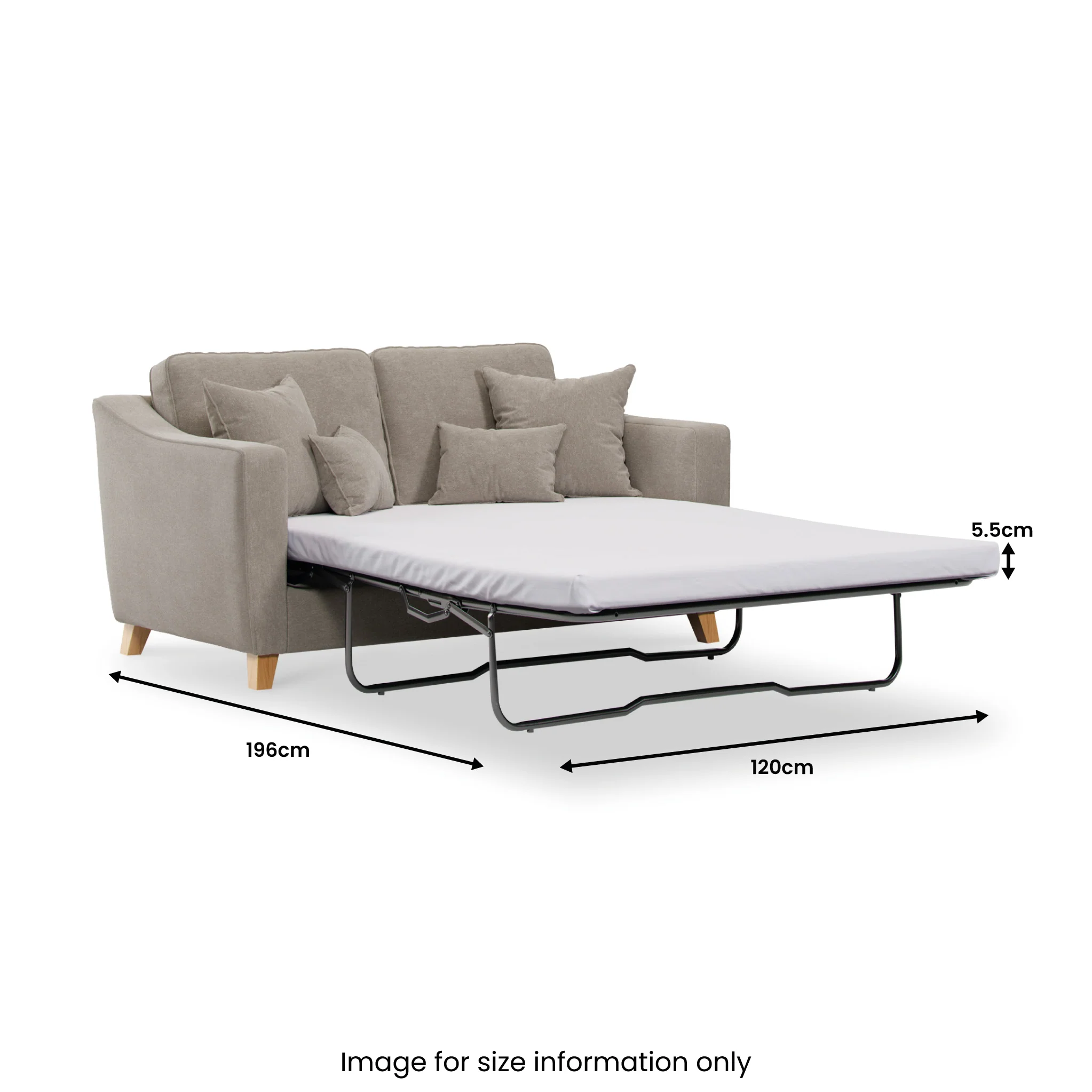 Claridge 2 Seater Sofa Bed - Image 44