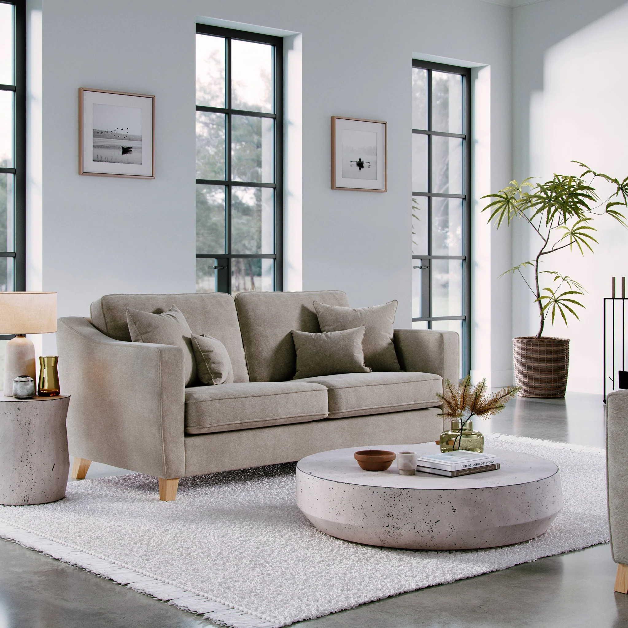 Claridge 3 Seater Sofa - Image 2