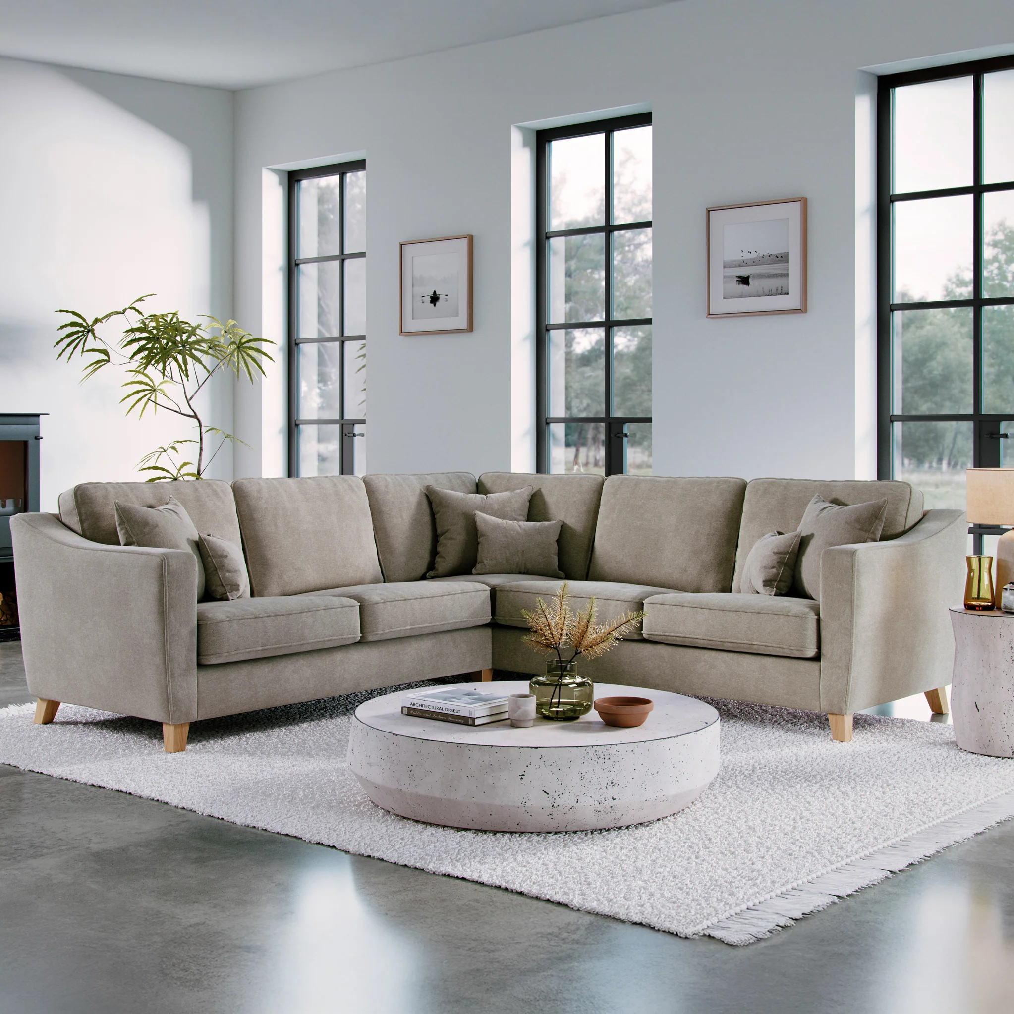 Claridge Large Corner Sofa - Image 2