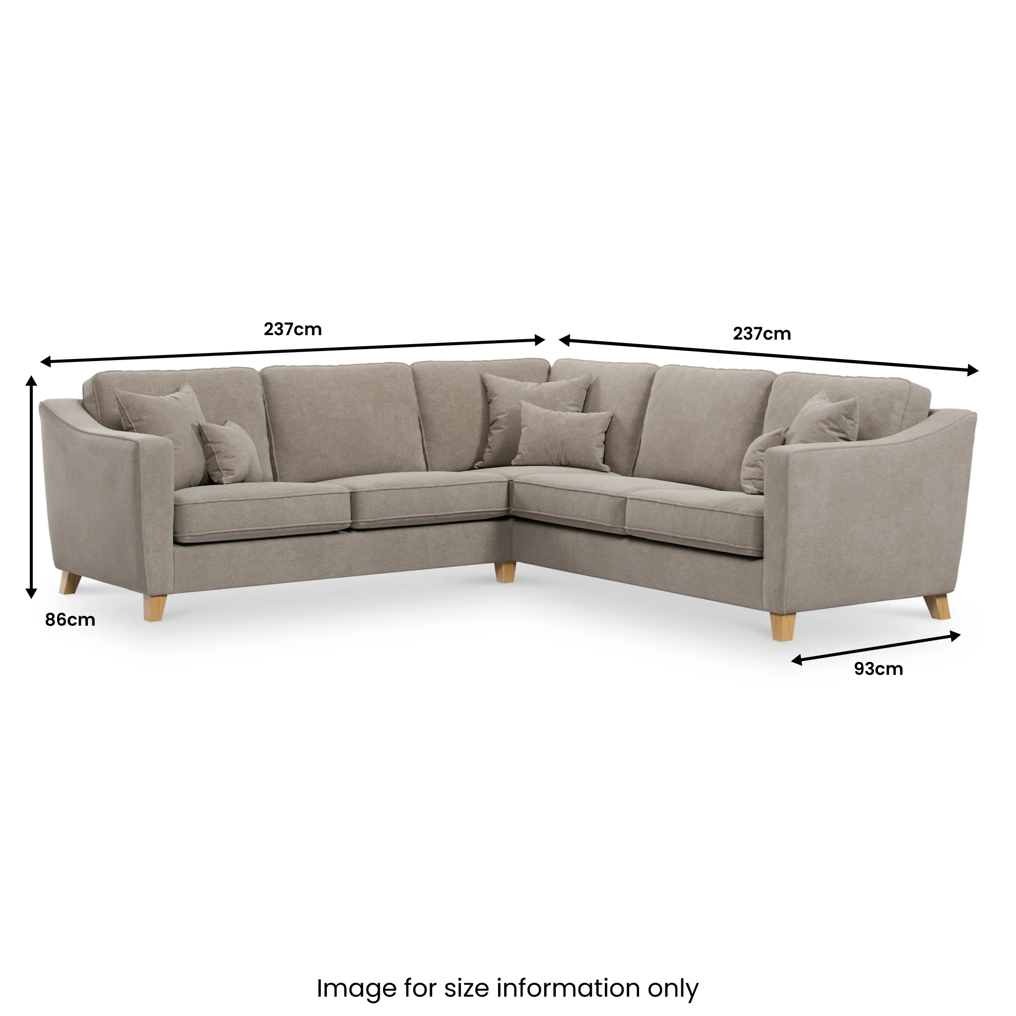 Claridge Large Corner Sofa - Image 30