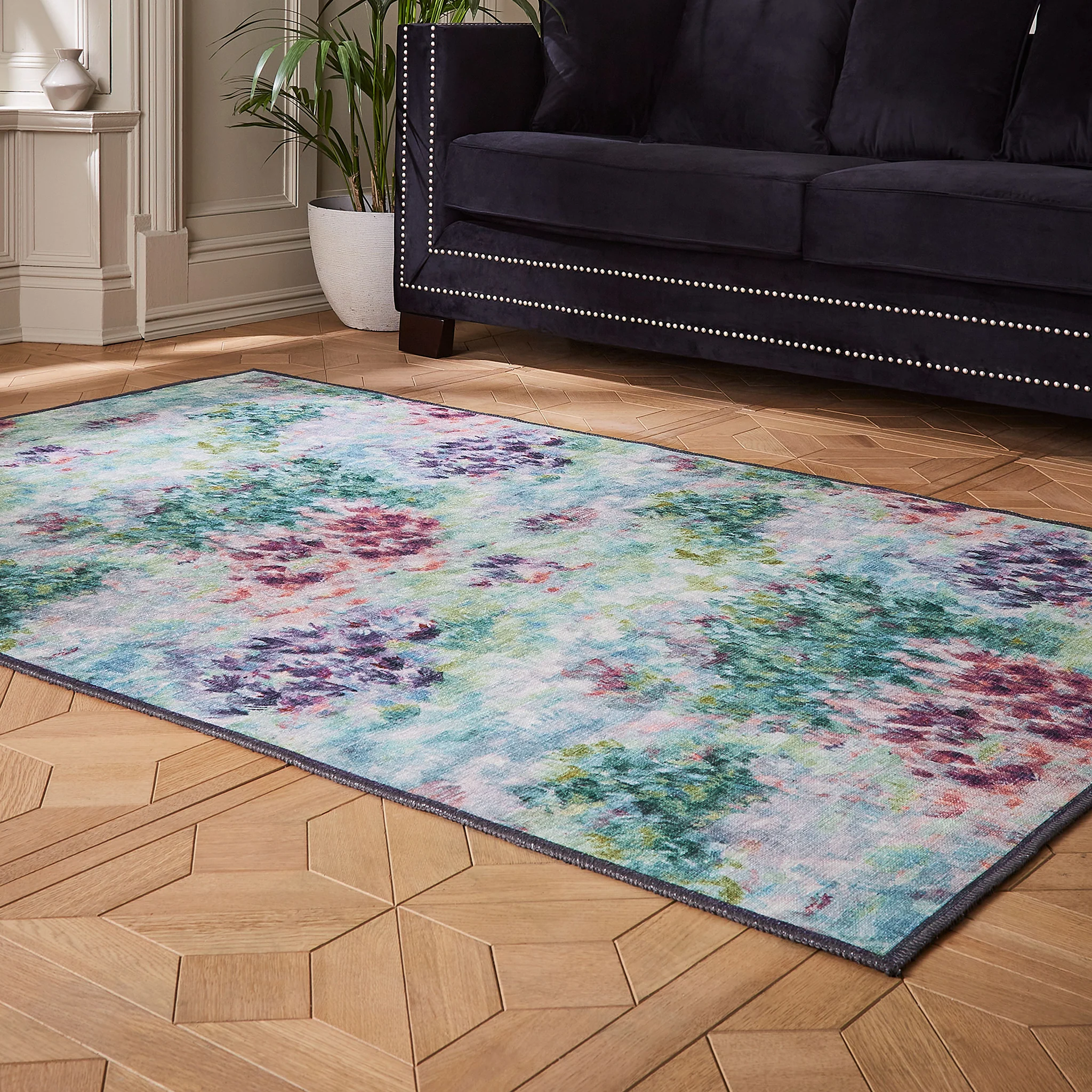 Clarke & Clarke Fiore Washable Rug - Image 2