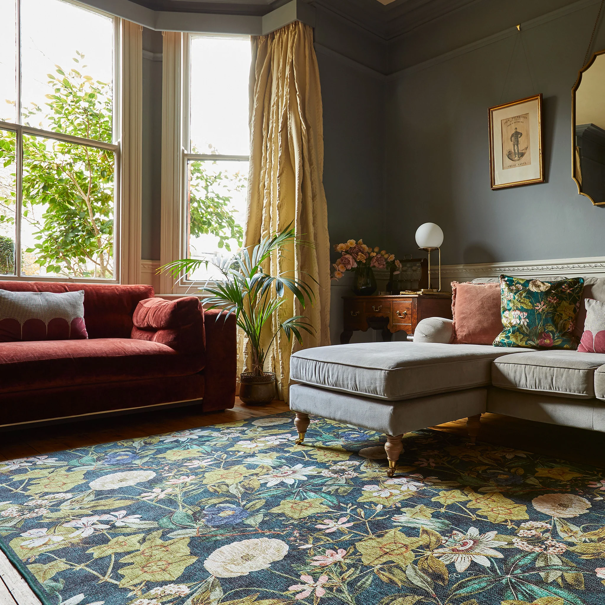 Clarke & Clarke Passiflora Washable Rug - Image 24