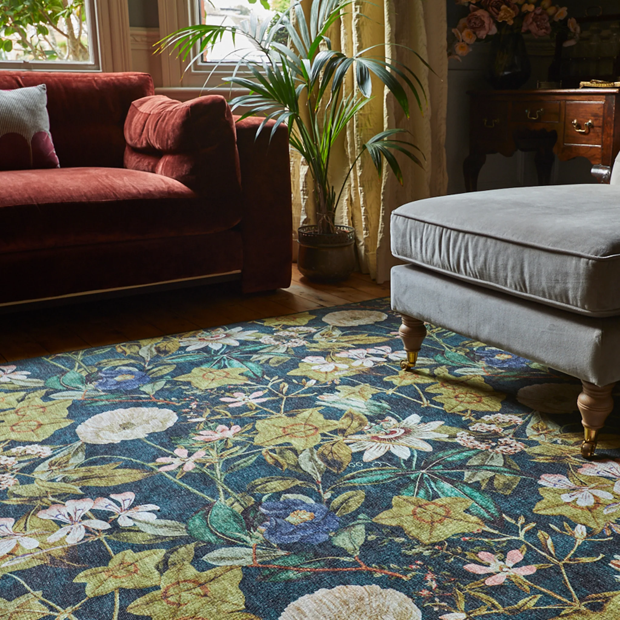 Clarke & Clarke Passiflora Washable Rug - Image 28