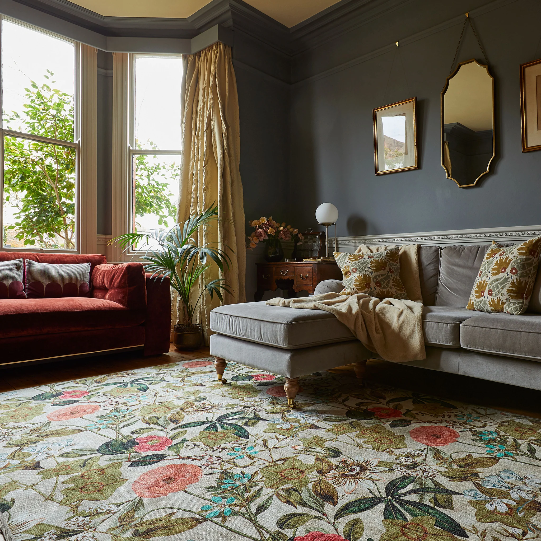 Clarke & Clarke Passiflora Washable Rug - Image 3