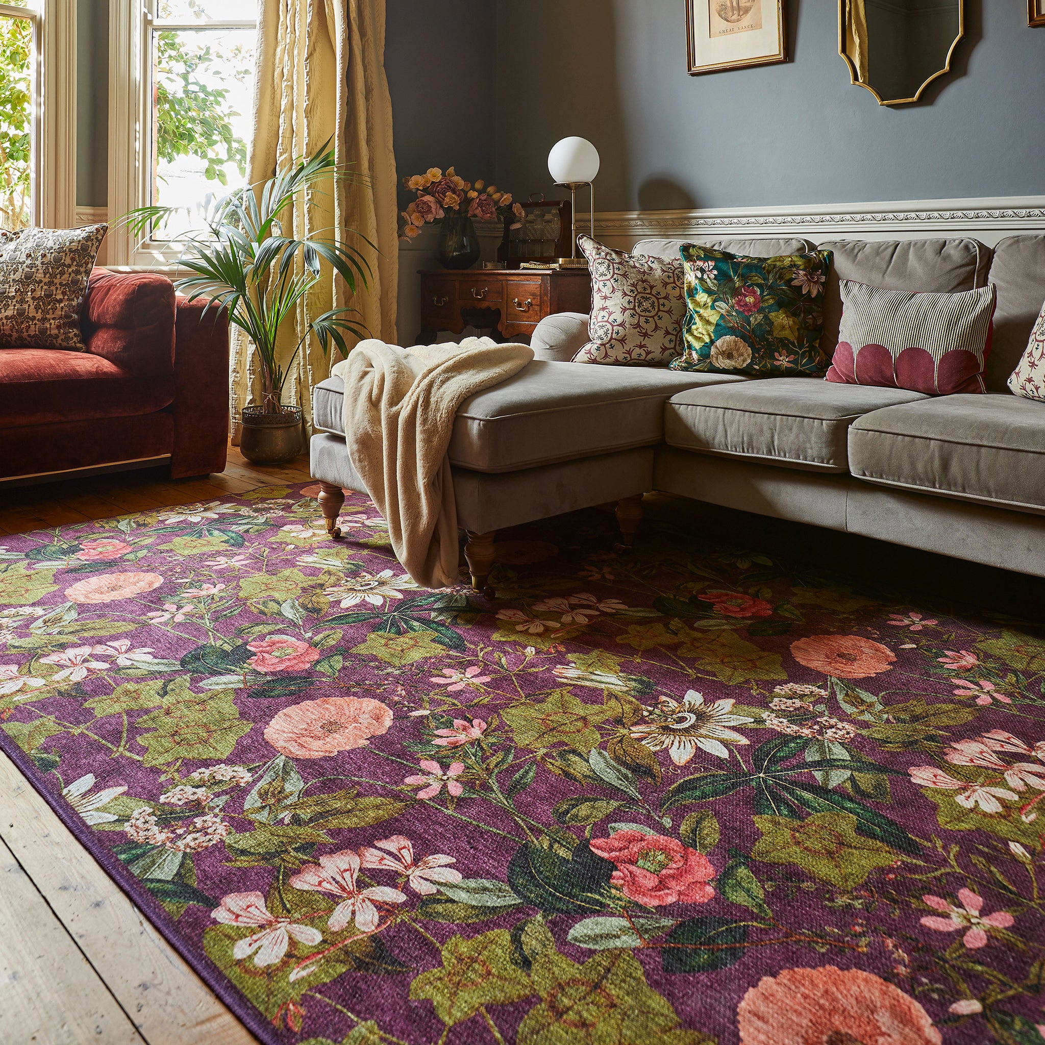 Clarke & Clarke Passiflora Washable Rug - Image 47