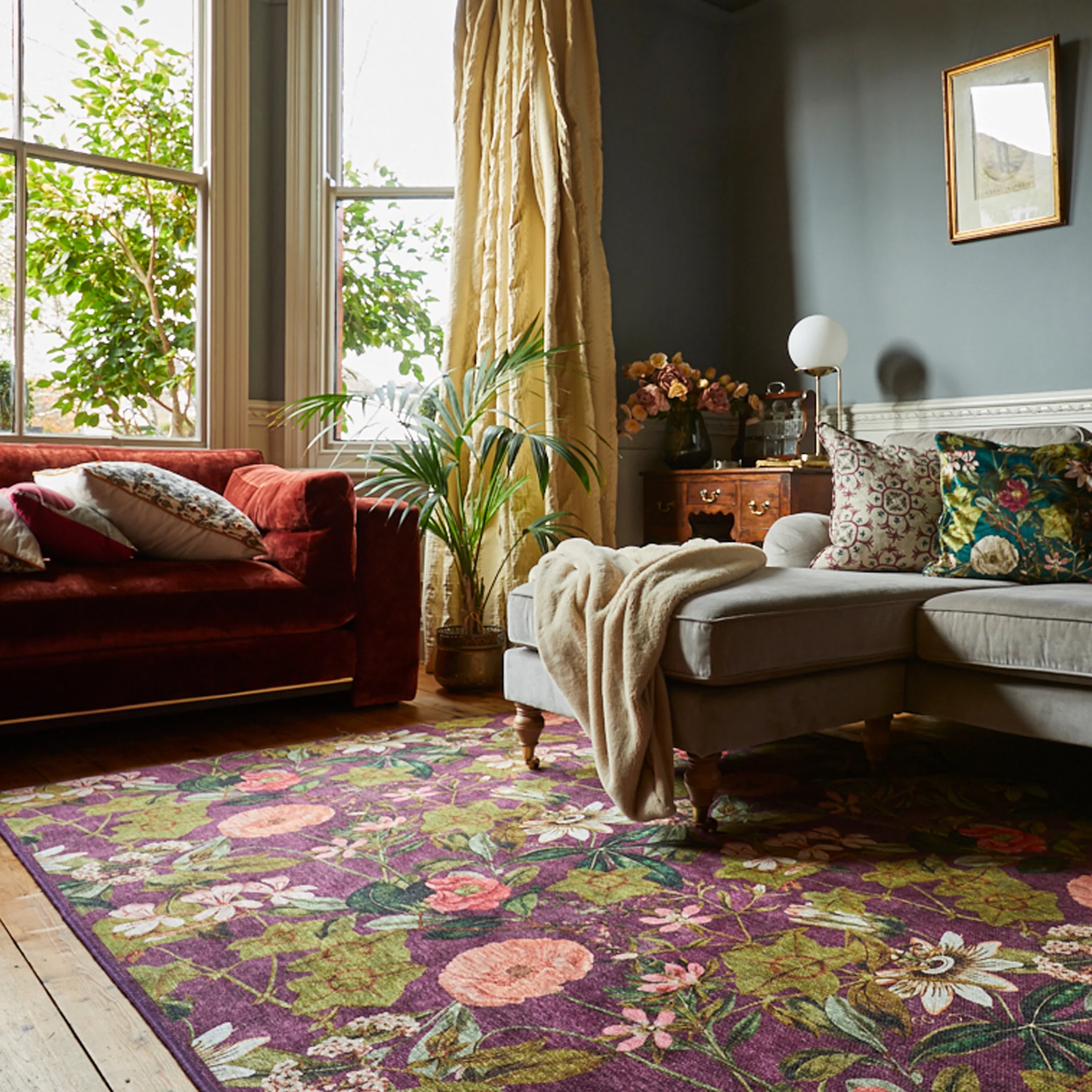 Clarke & Clarke Passiflora Washable Rug - Image 52