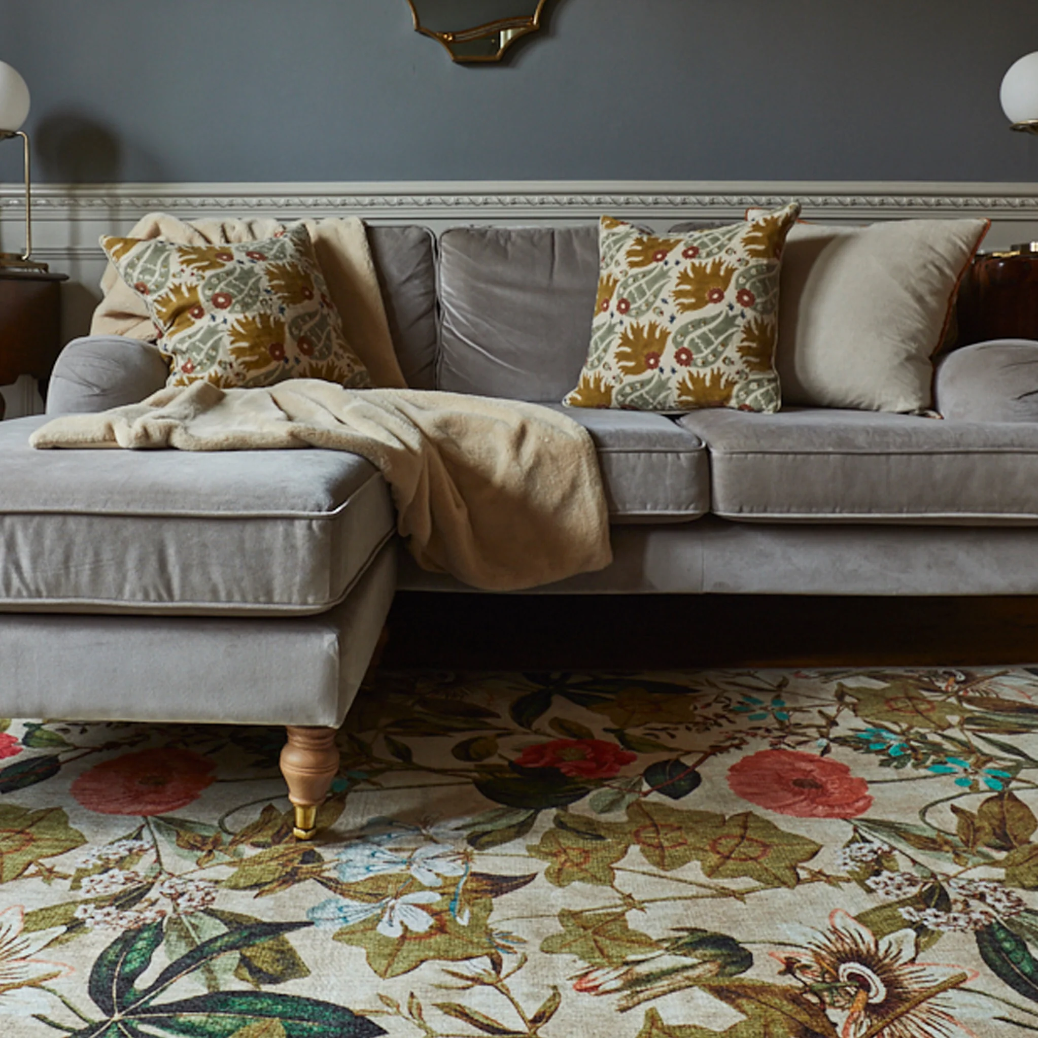 Clarke & Clarke Passiflora Washable Rug - Image 6