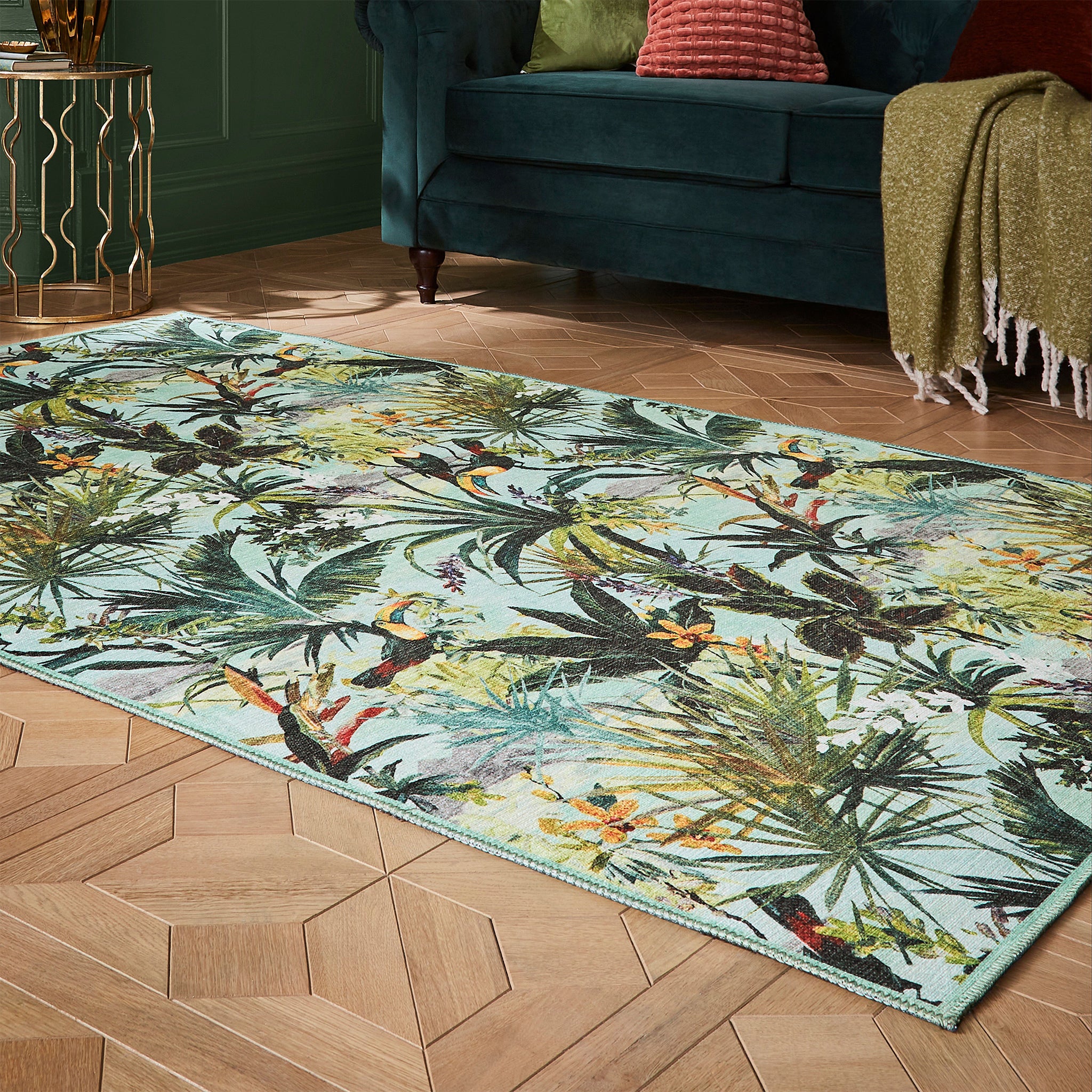 Clarke & Clarke Toucan Washable Rug - Image 12