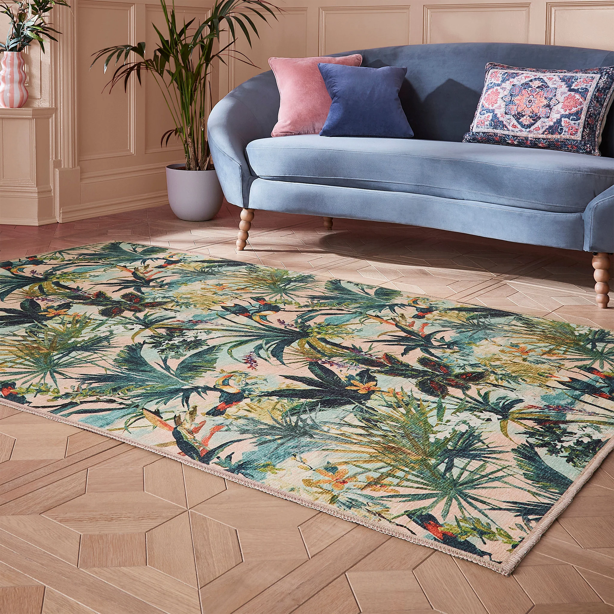 Clarke & Clarke Toucan Washable Rug - Image 22