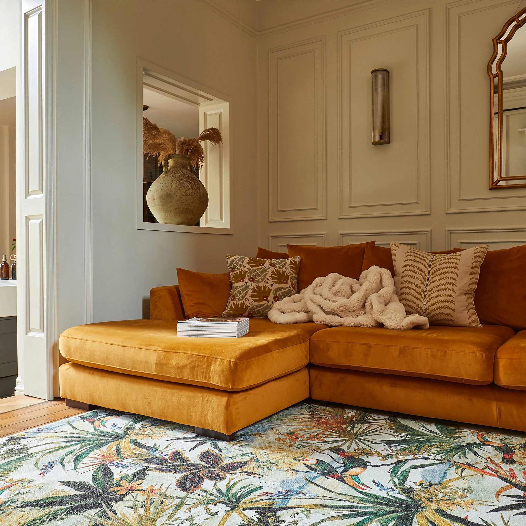 Clarke & Clarke Toucan Washable Rug - Image 4