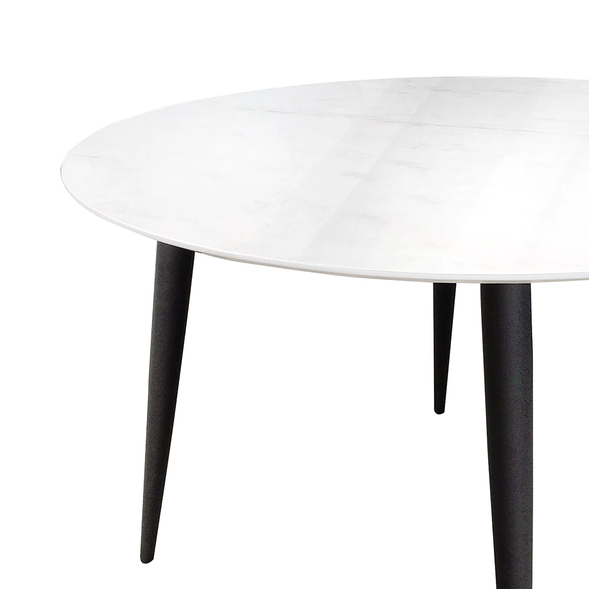 Claude Faux Marble Round Dining Table - Image 3