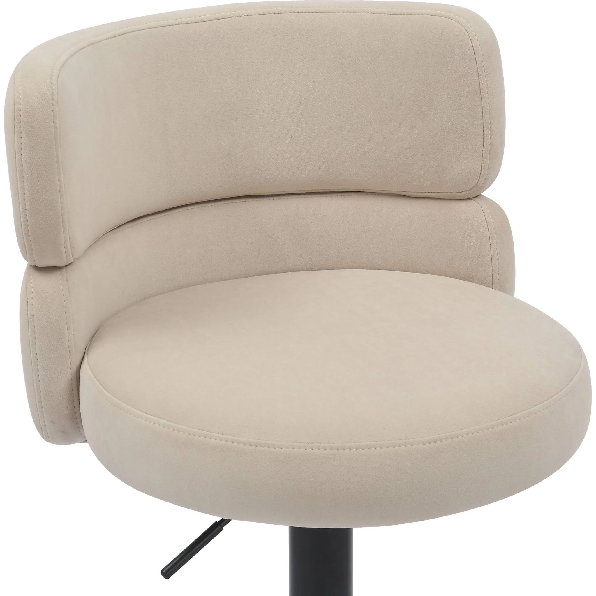Clayden Brushed Velvet Bar Stool - Image 11