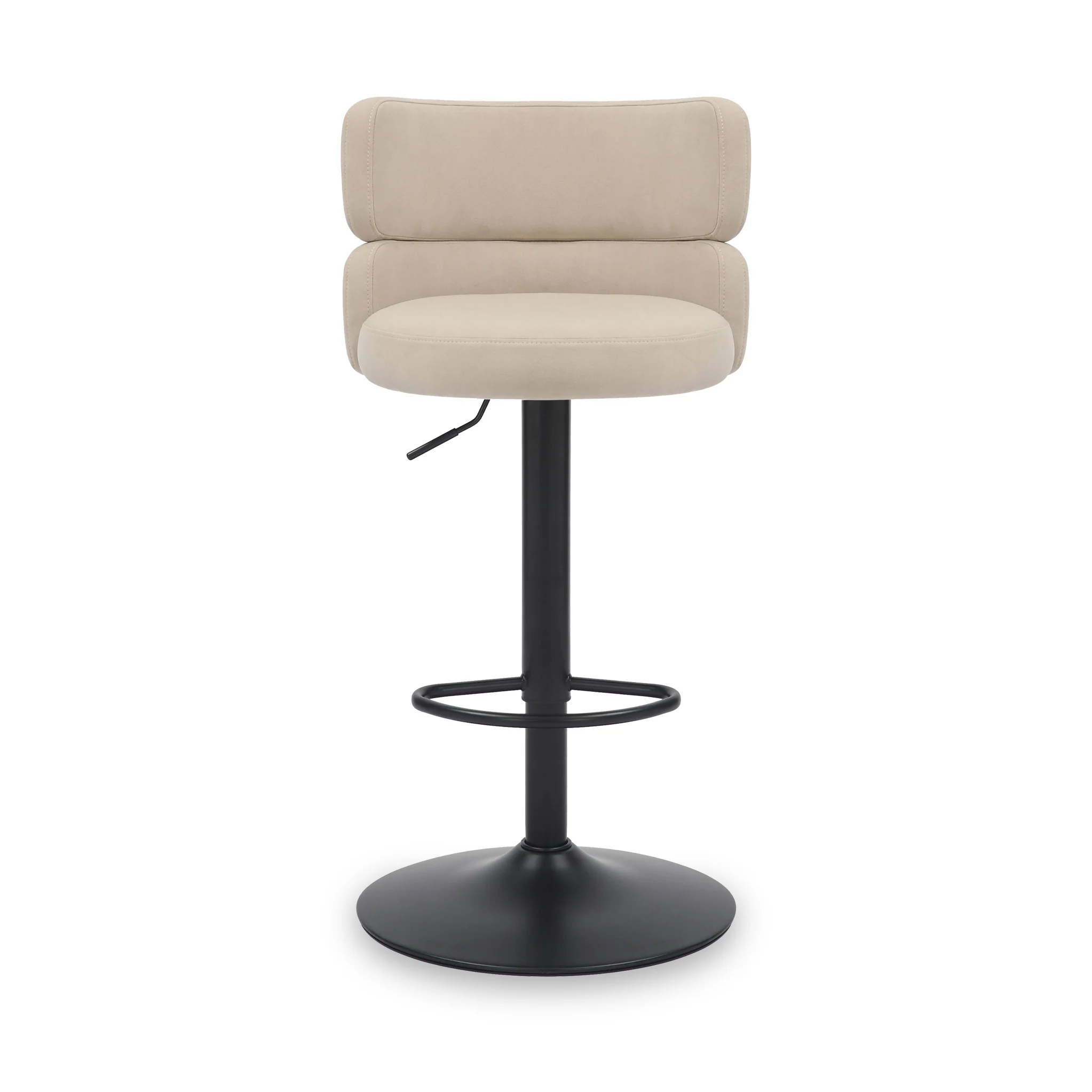Clayden Brushed Velvet Bar Stool - Image 7
