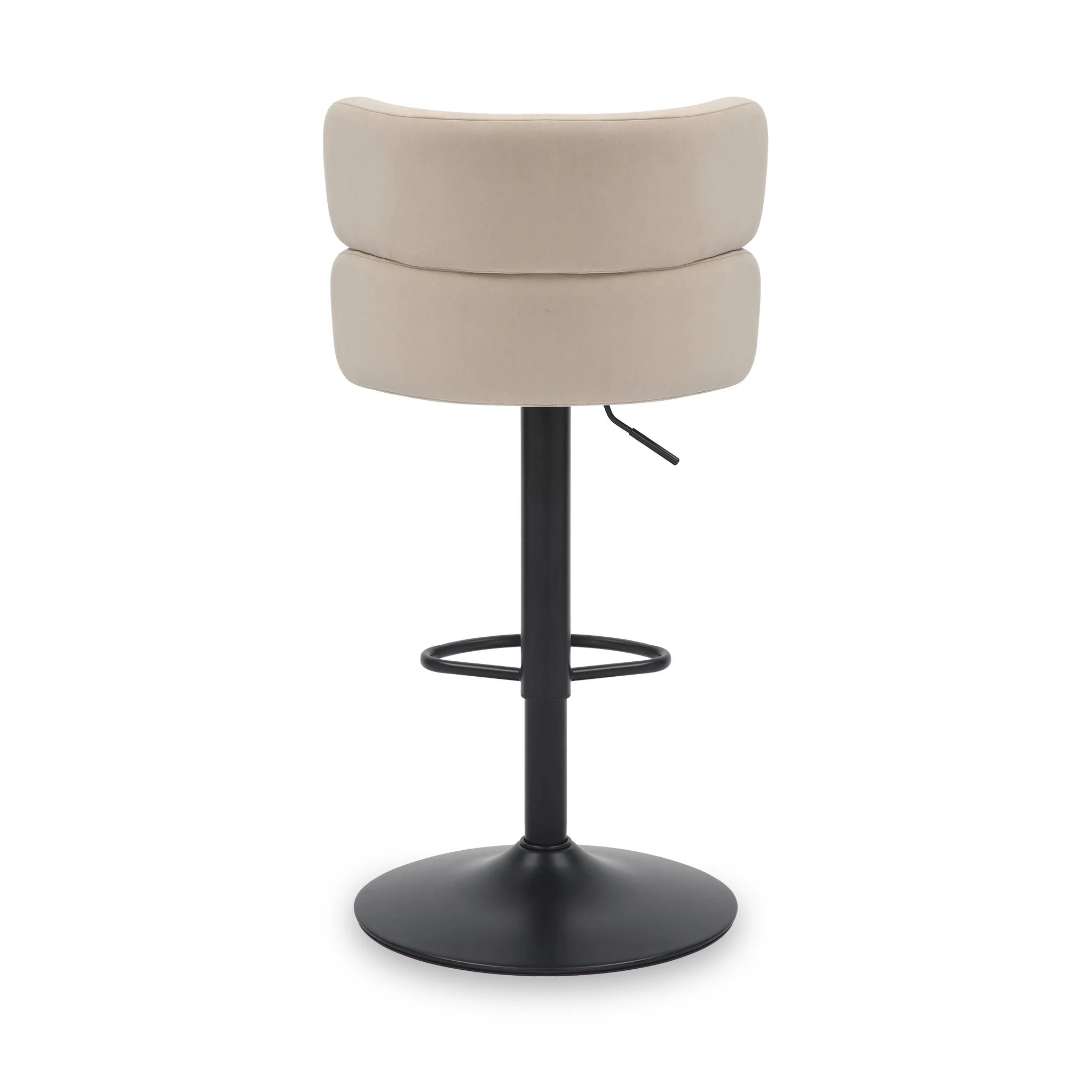 Clayden Brushed Velvet Bar Stool - Image 9
