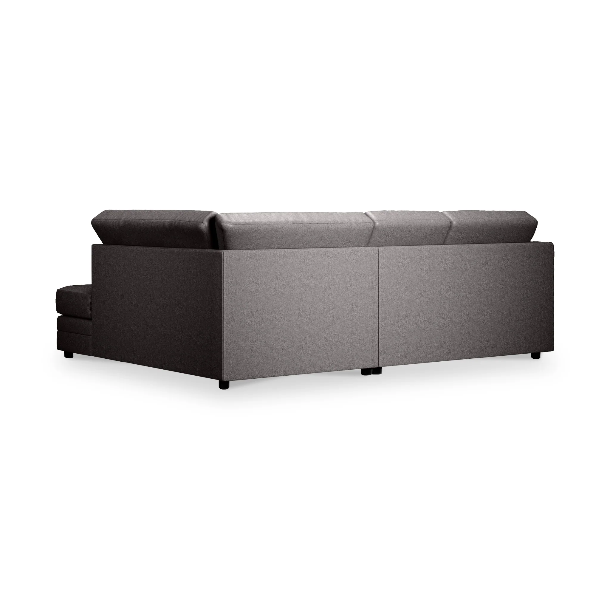 Colby Faux Leather Corner Sofa - Image 17