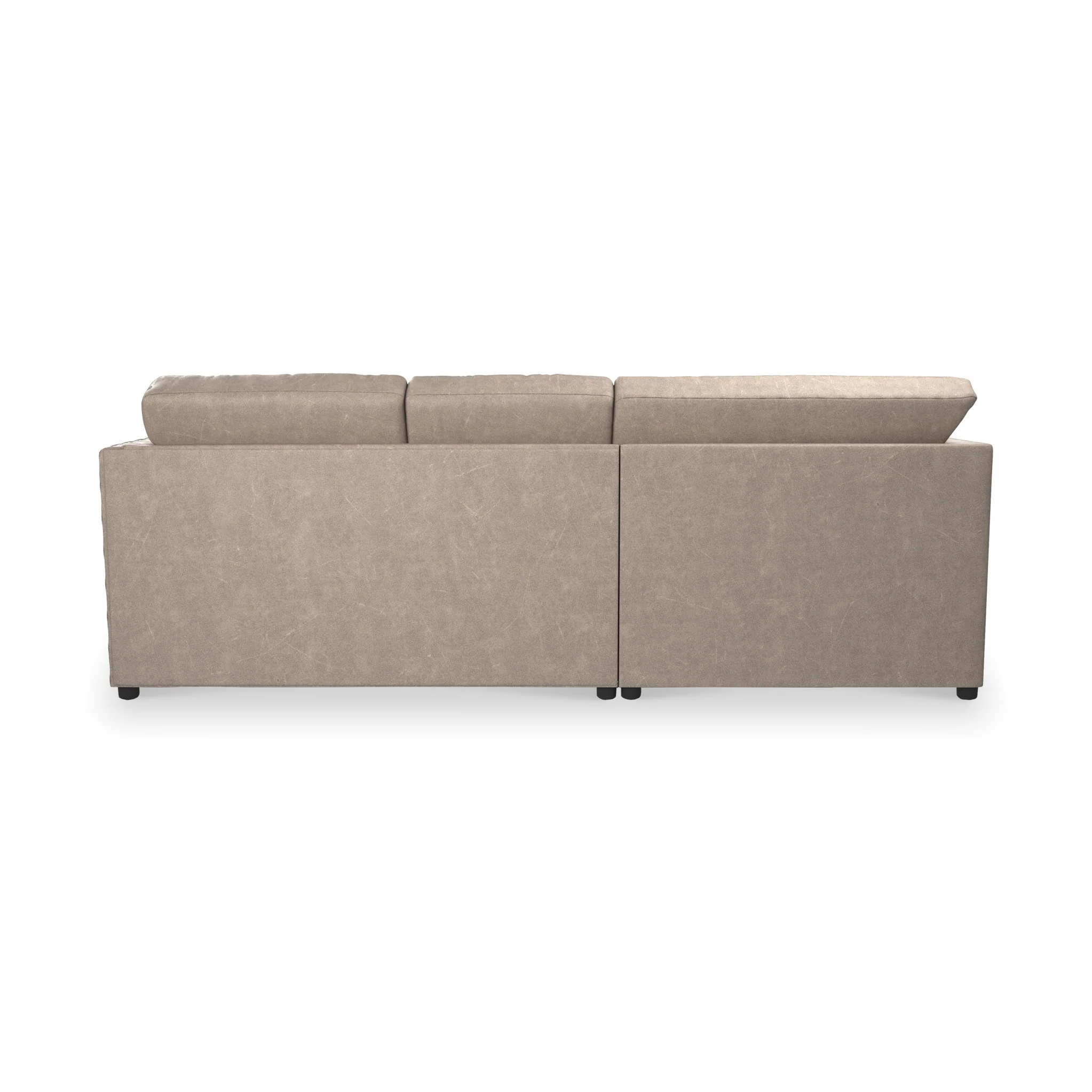Colby Faux Leather Corner Sofa - Image 30