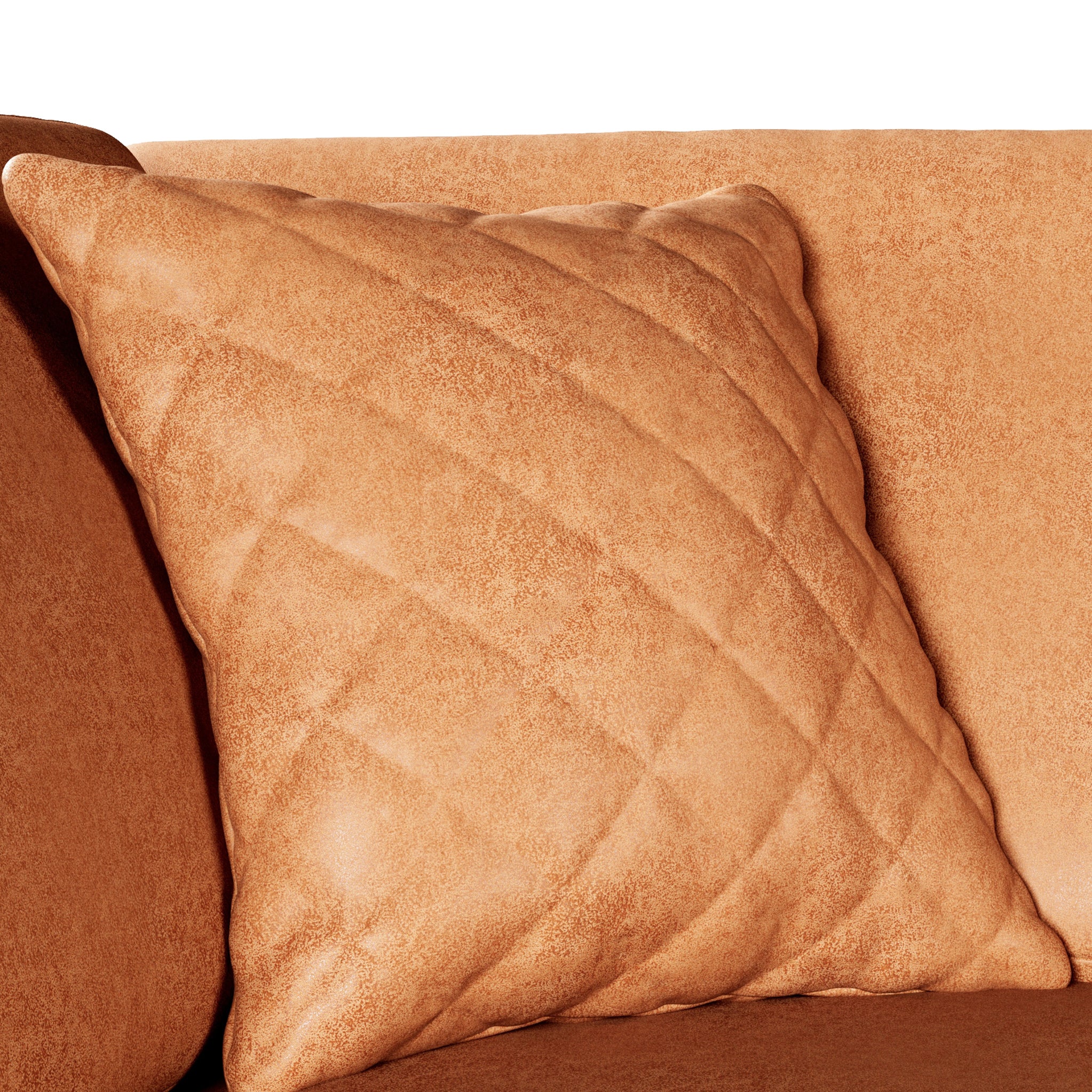 Colby Faux Leather Corner Sofa - Image 50