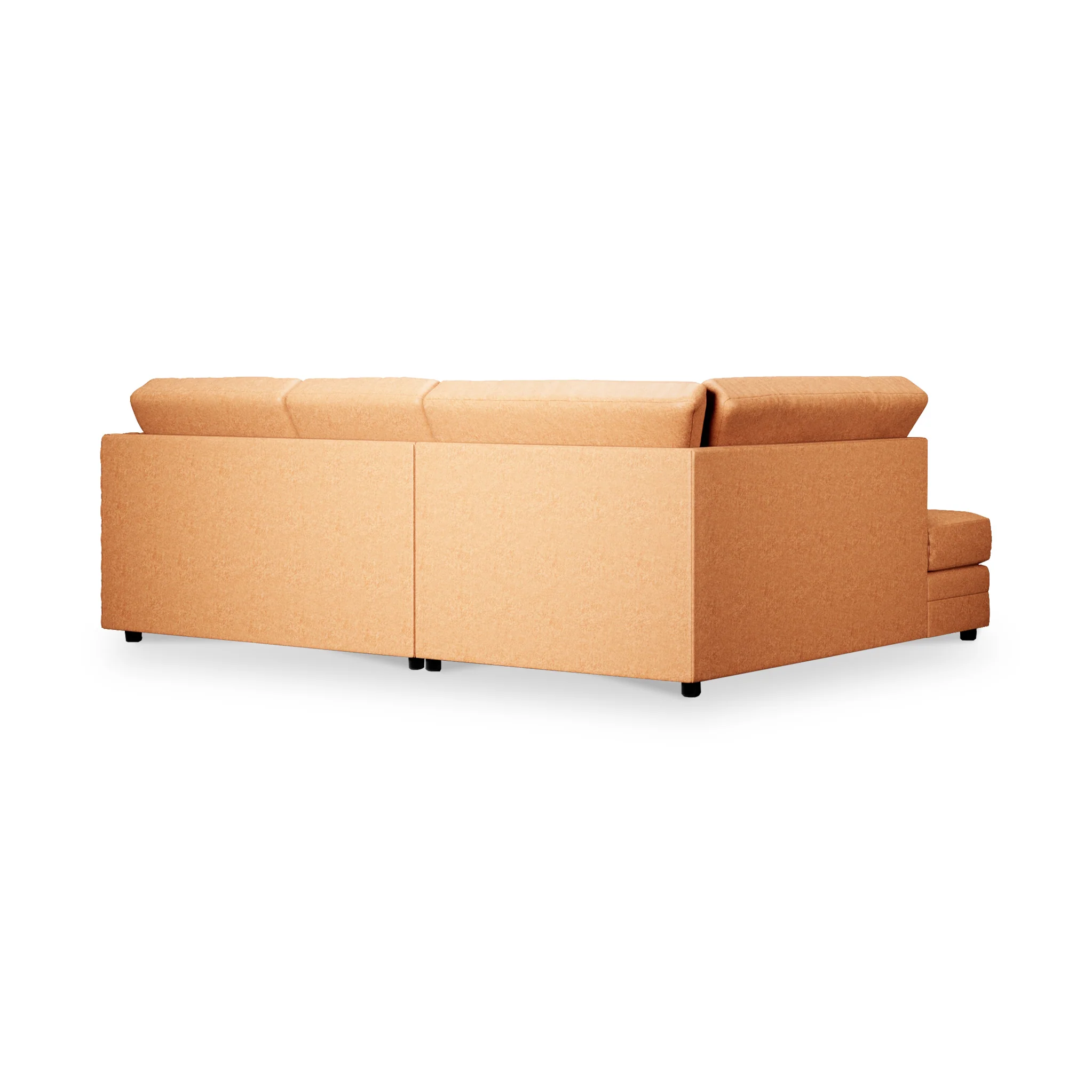 Colby Faux Leather Corner Sofa - Image 54