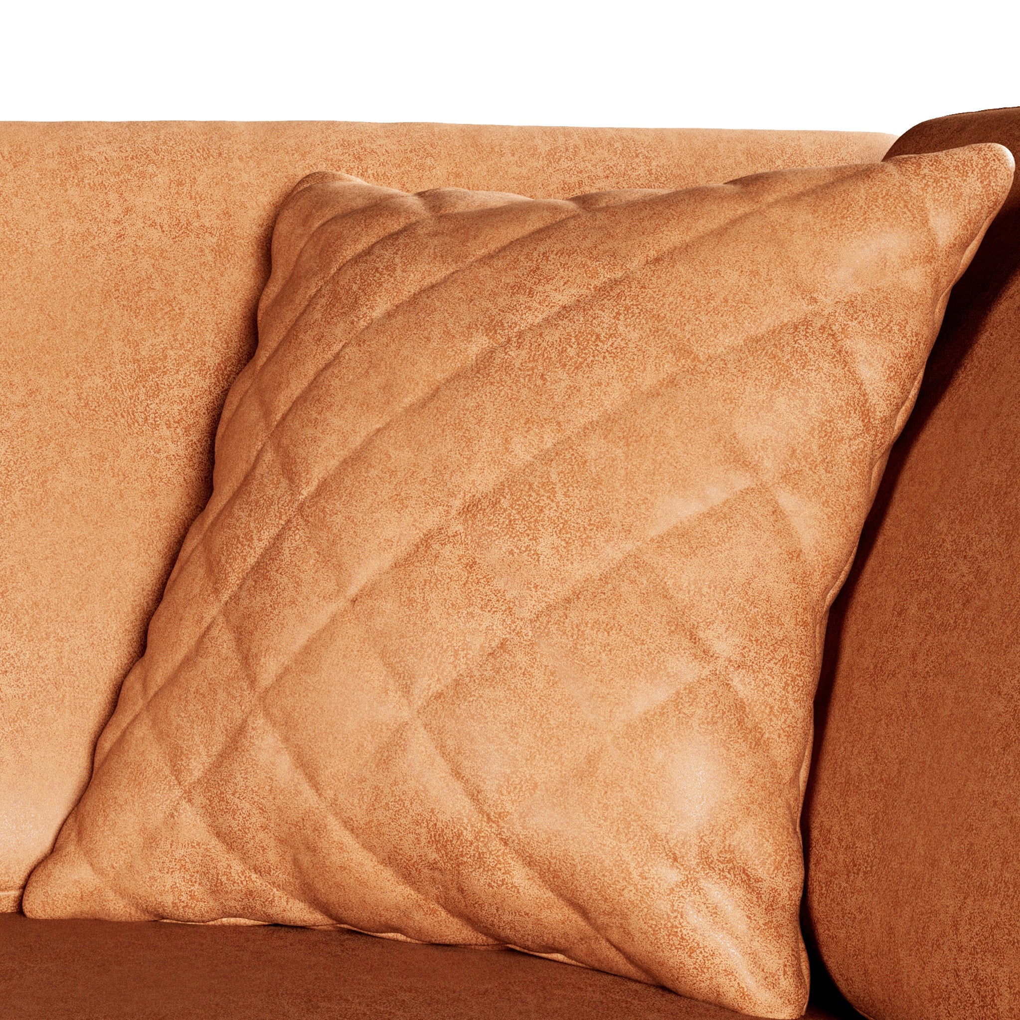 Colby Faux Leather Corner Sofa - Image 61