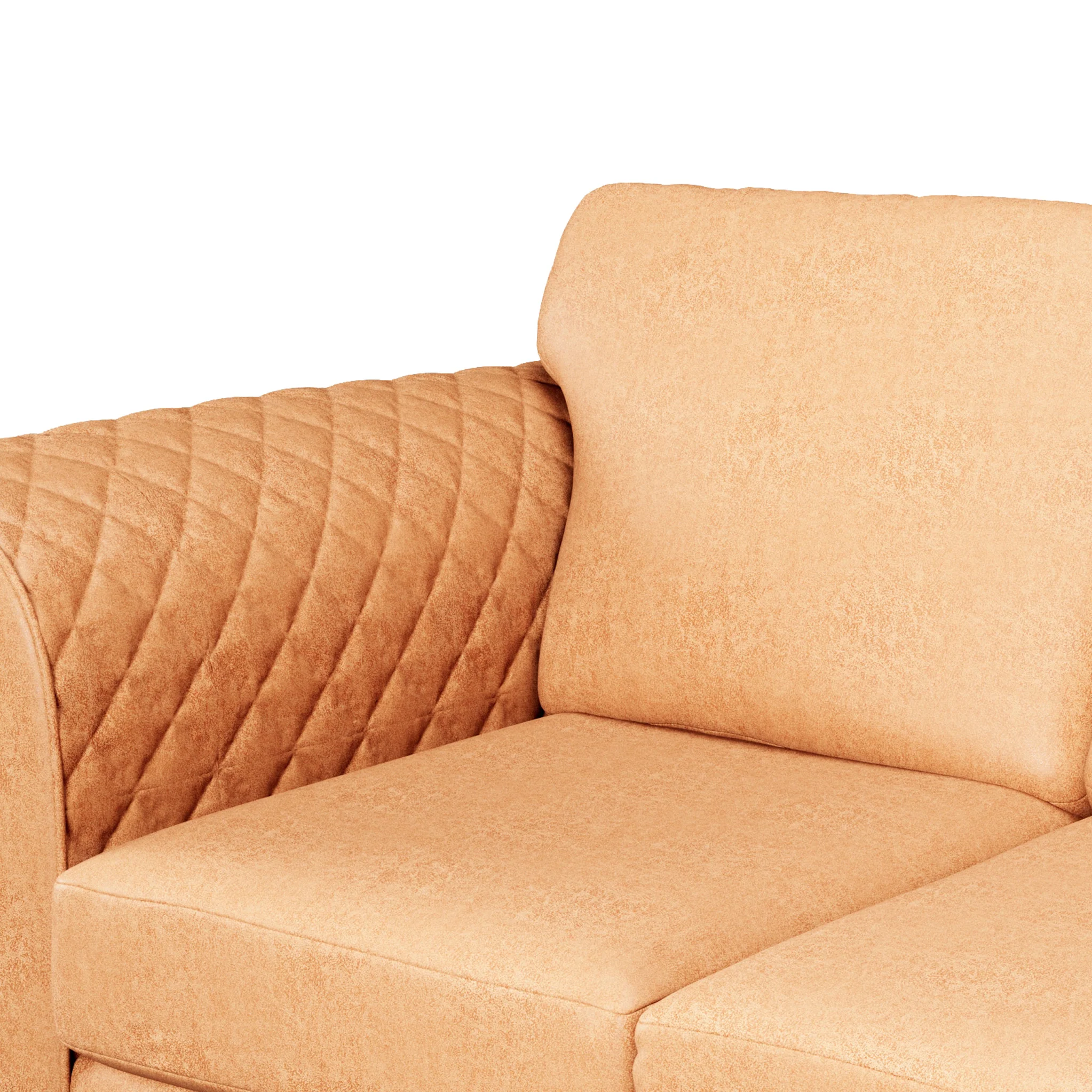 Colby Faux Leather Corner Sofa - Image 62
