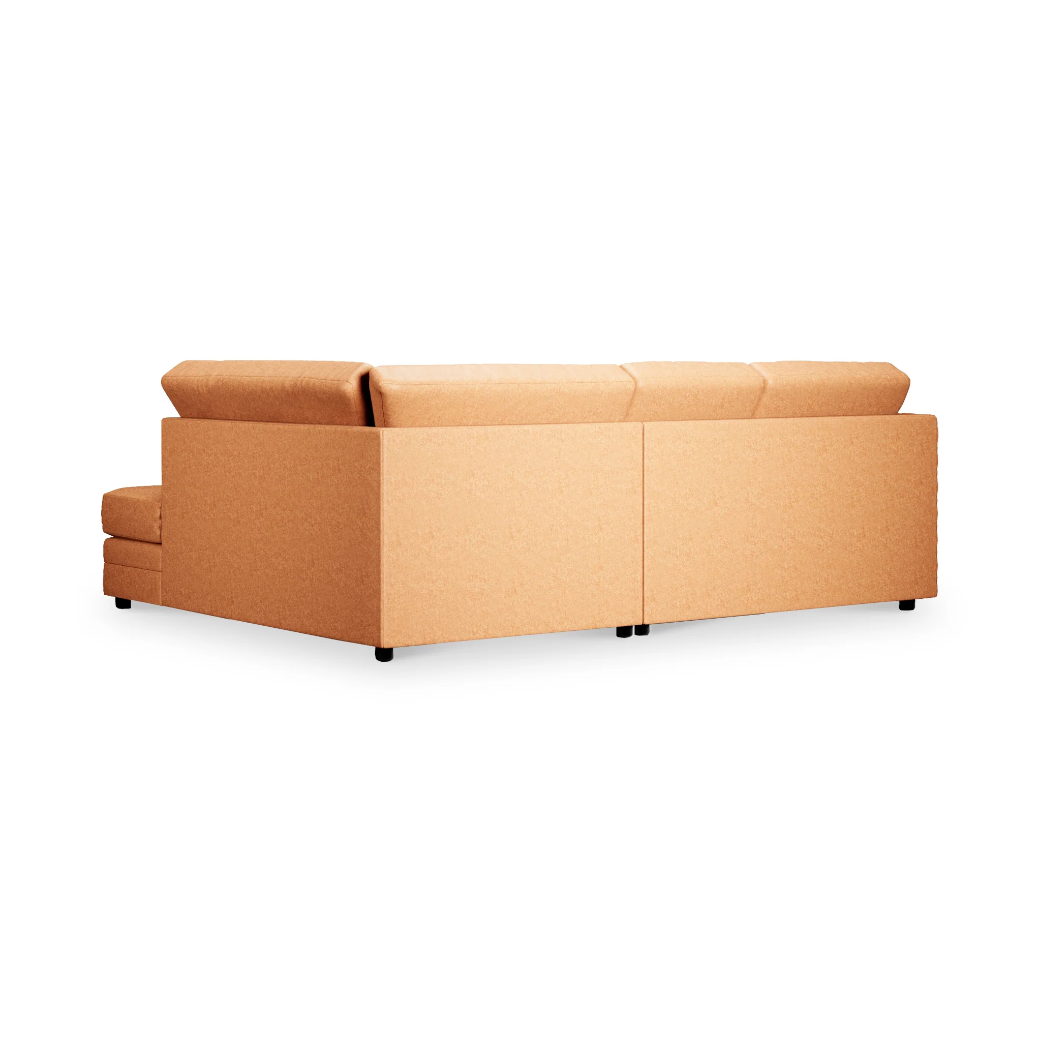 Colby Faux Leather Corner Sofa - Image 66