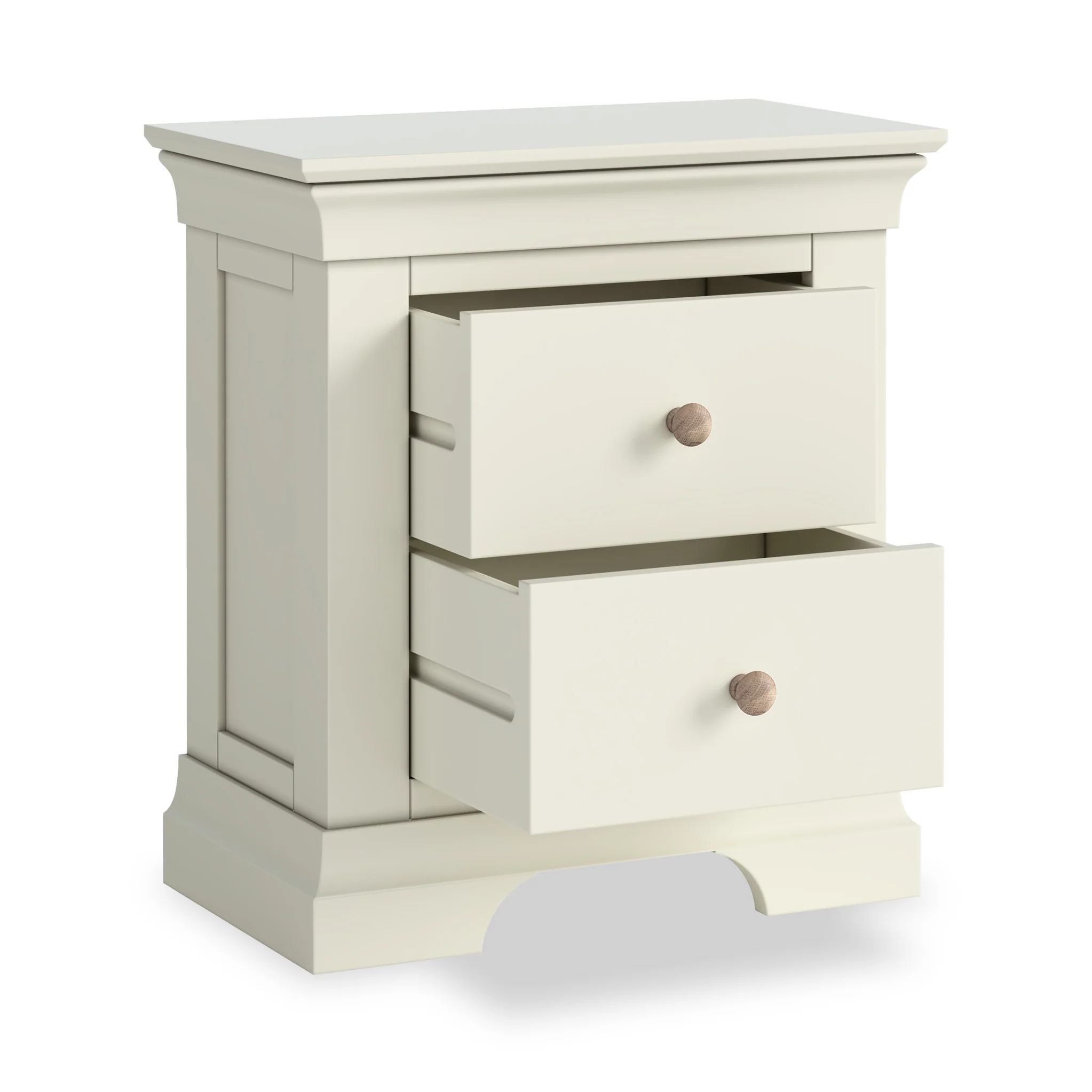 Colette 2 Drawer Bedside Table - Image 14