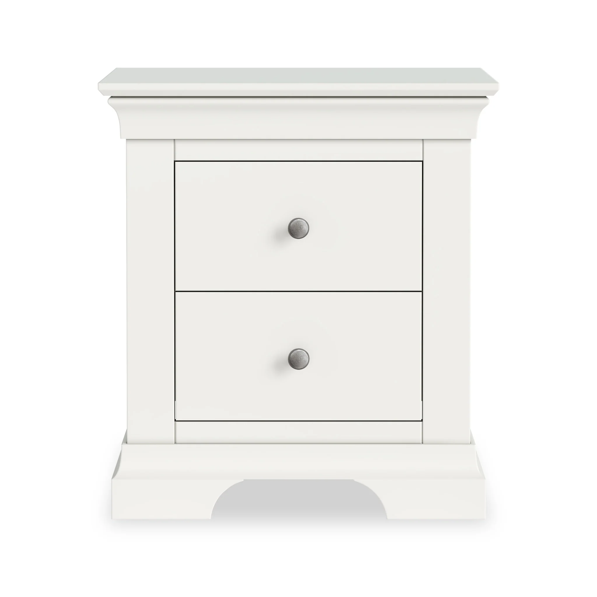 Colette 2 Drawer Bedside Table - Image 3