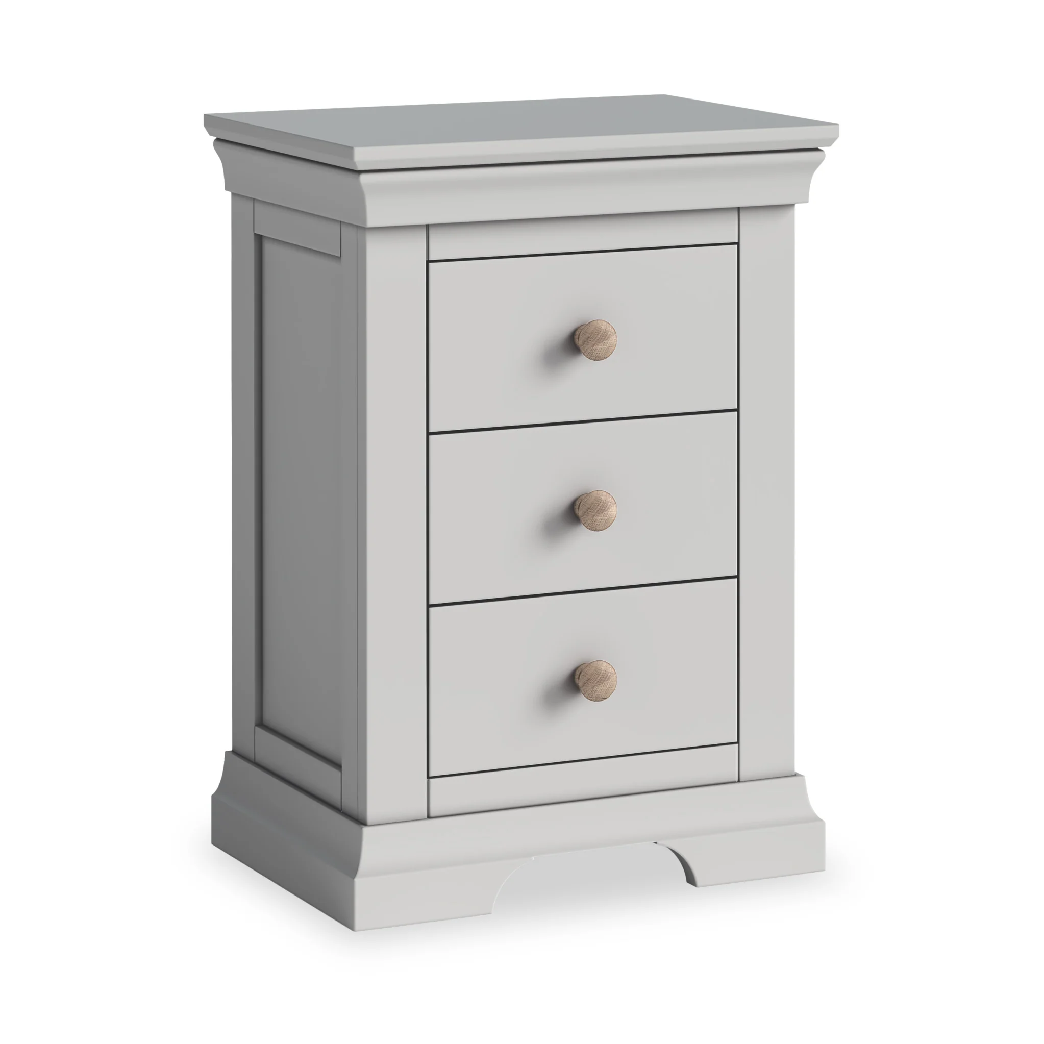 Colette 3 Drawer Bedside Table - Image 18