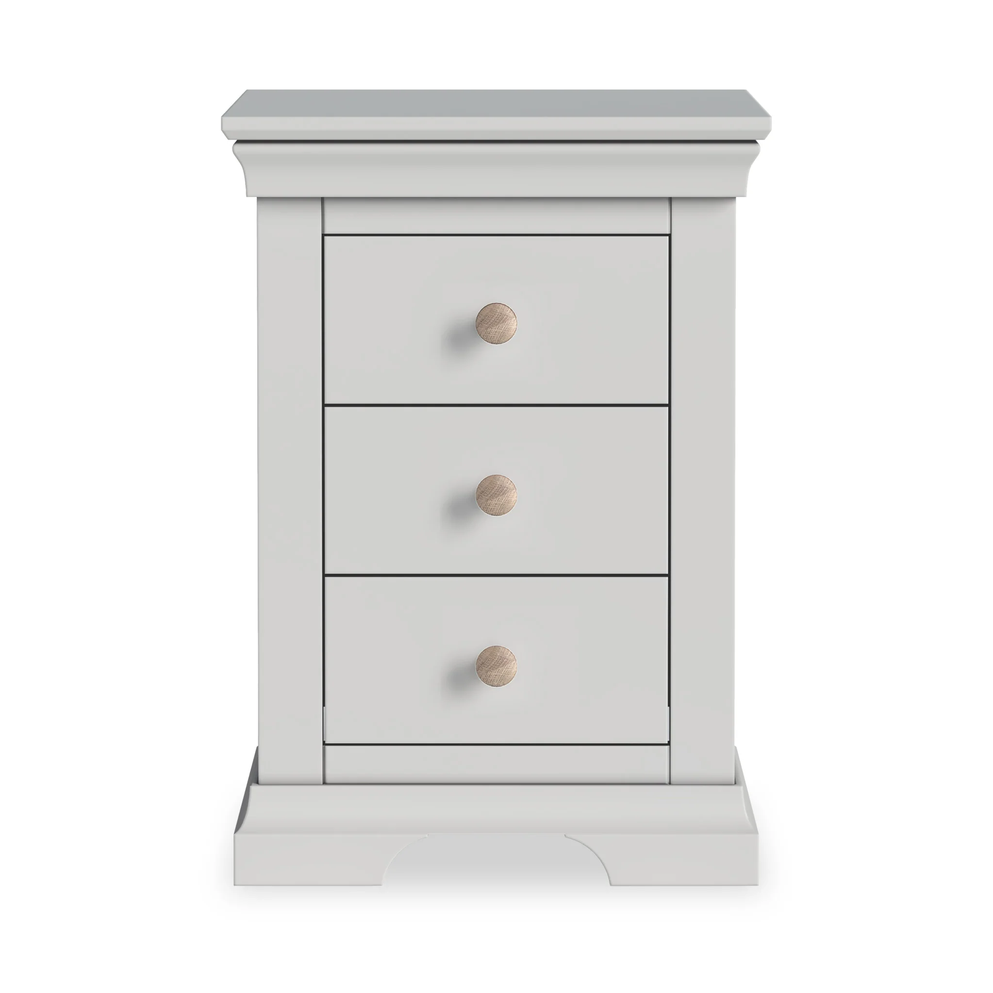 Colette 3 Drawer Bedside Table - Image 20