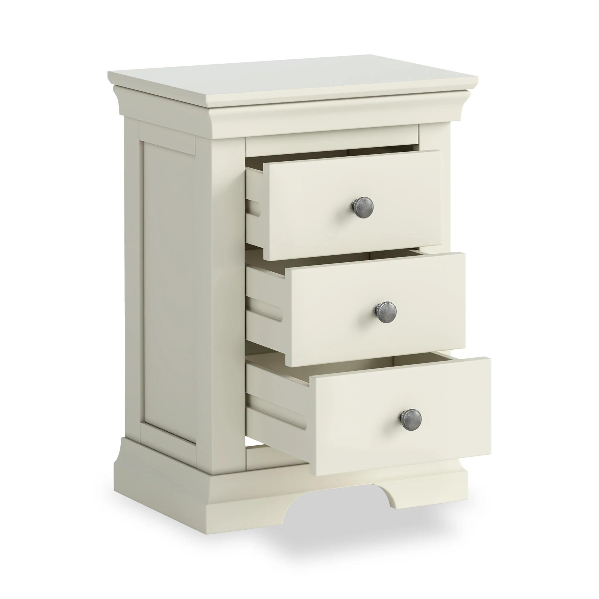 Colette 3 Drawer Bedside Table - Image 35
