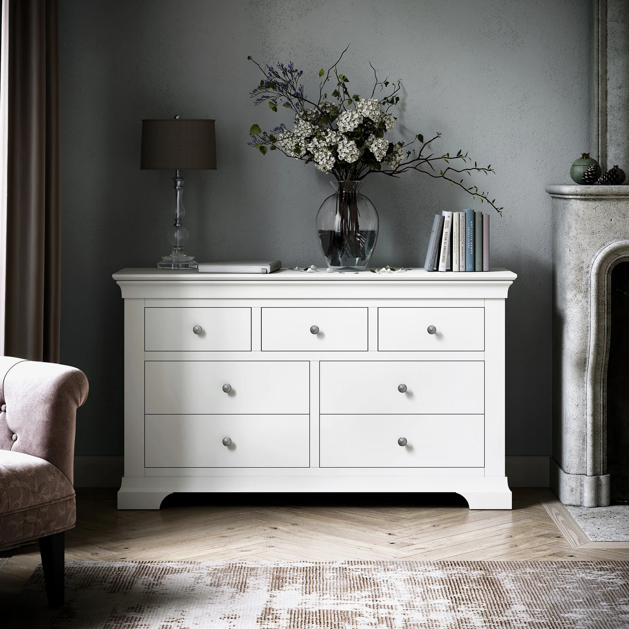 Colette 3 Over 4 Chest Of Drawers - Image 2