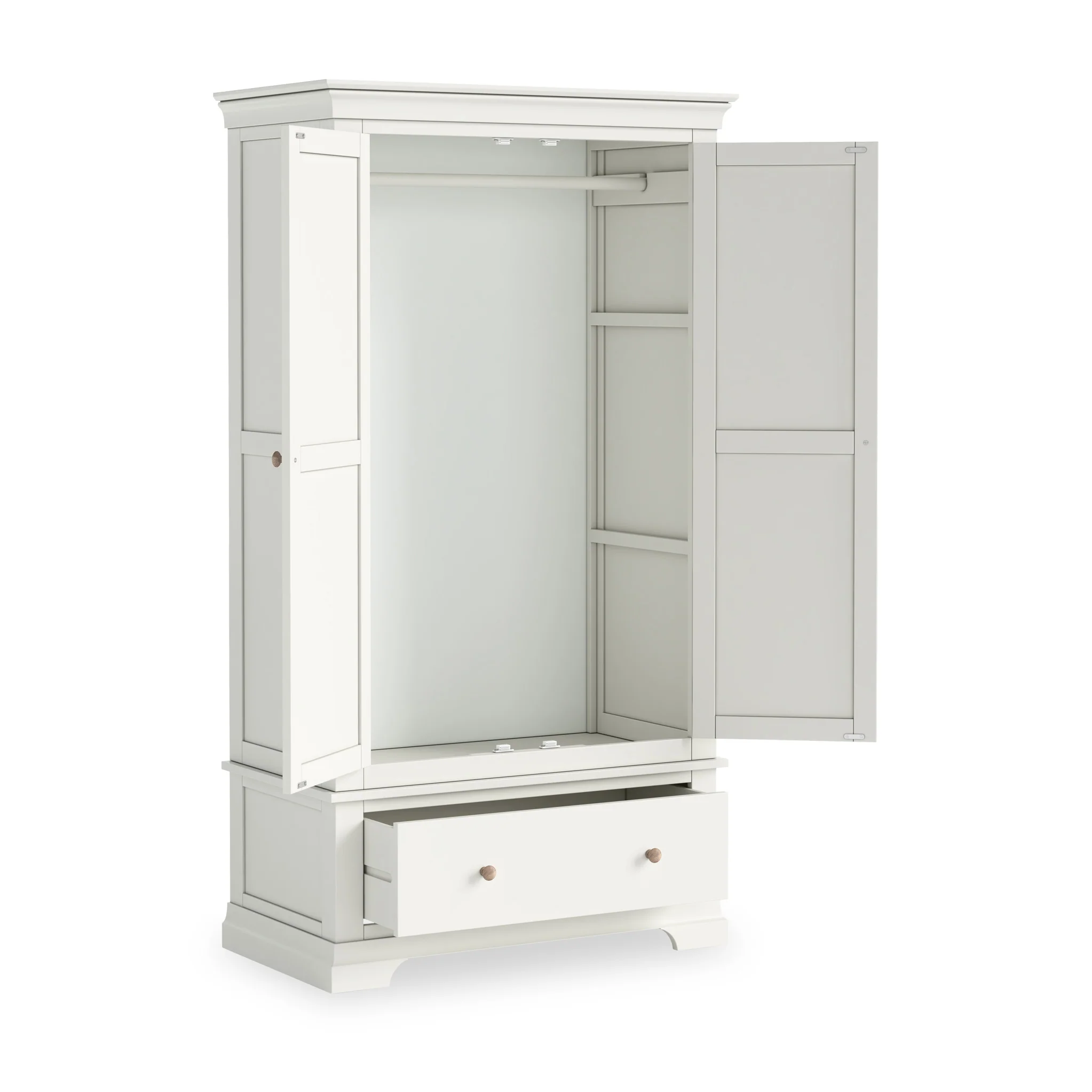 Colette Double Wardrobe & Drawer - Image 33