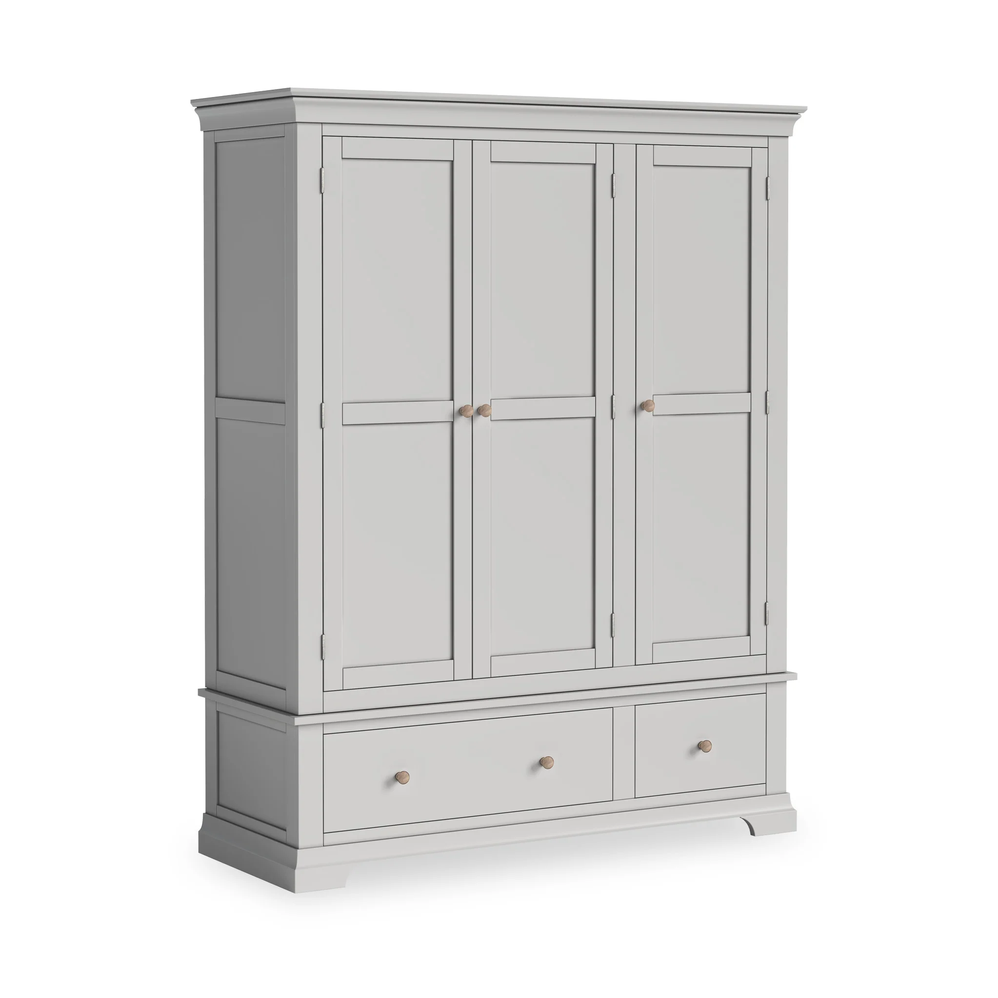 Colette Triple Wardrobe with 2 Drawers - Image 12