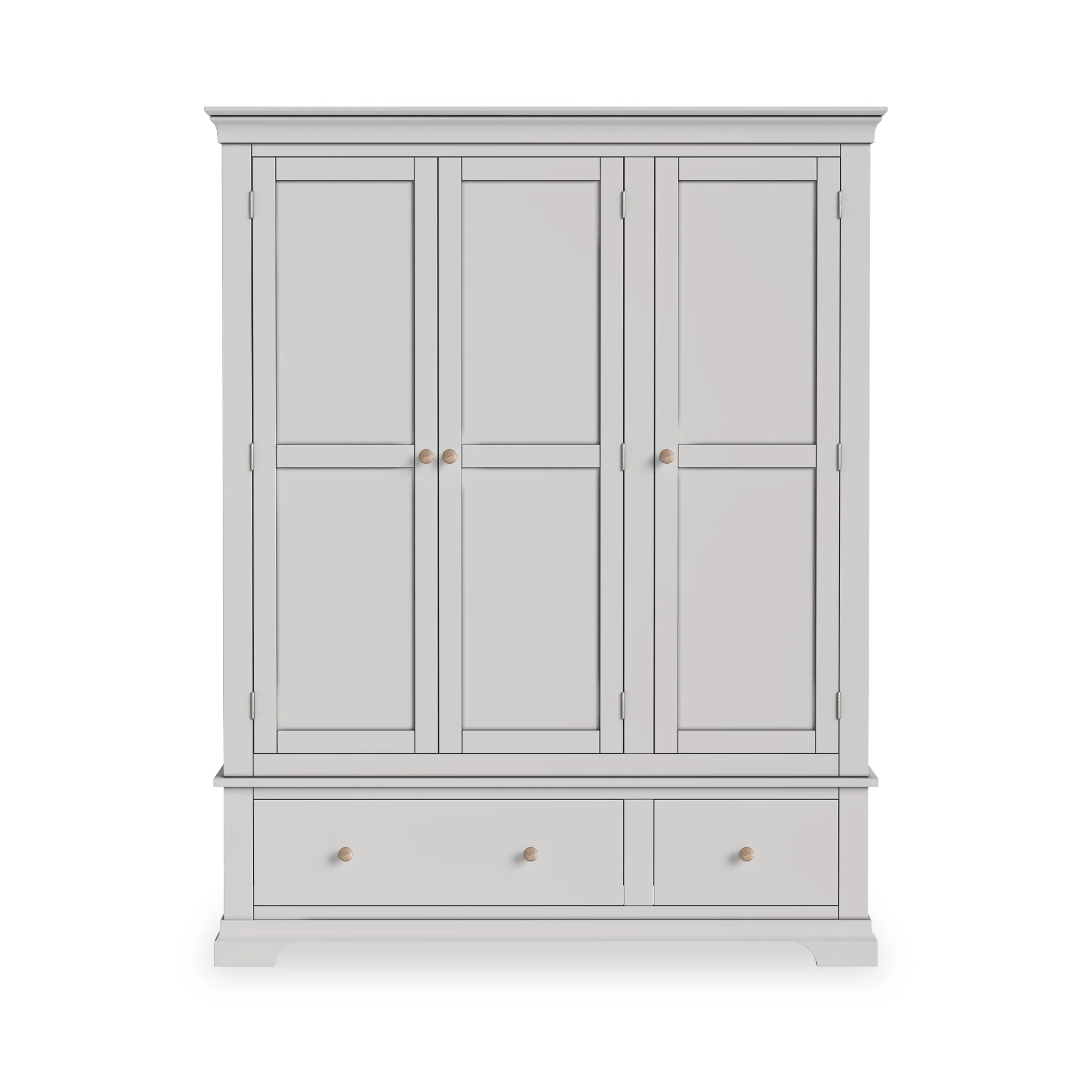 Colette Triple Wardrobe with 2 Drawers - Image 14