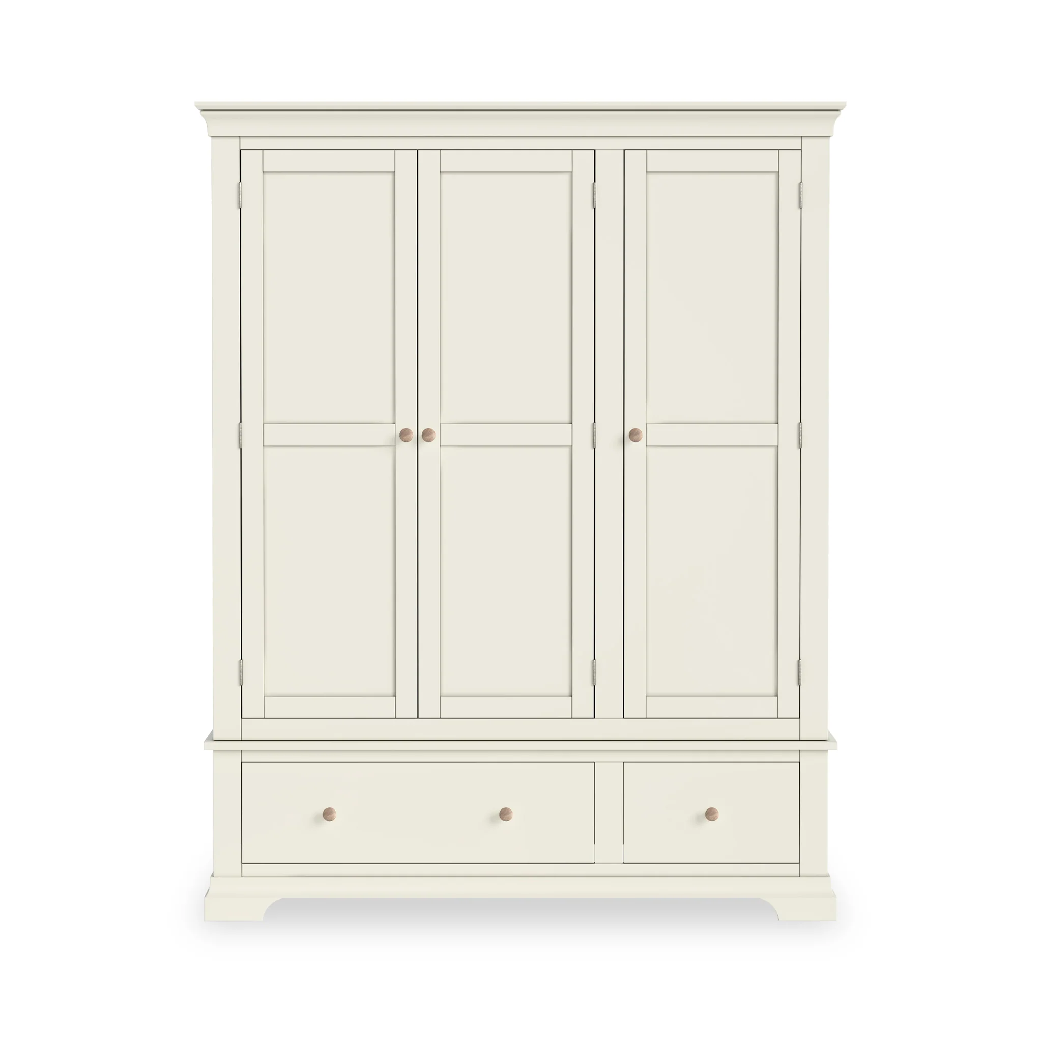 Colette Triple Wardrobe with 2 Drawers - Image 29