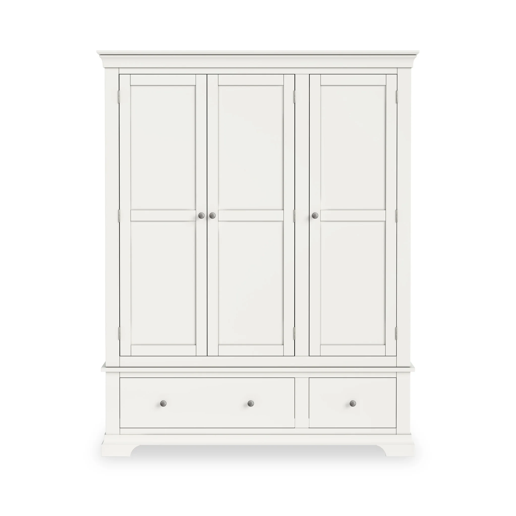Colette Triple Wardrobe with 2 Drawers - Image 3