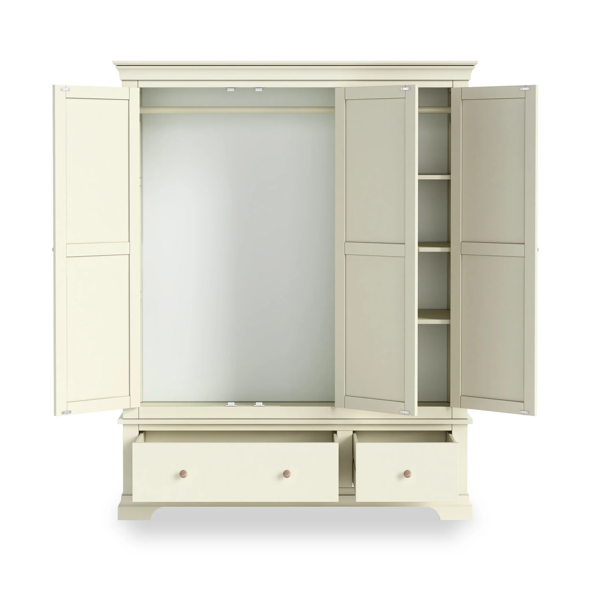 Colette Triple Wardrobe with 2 Drawers - Image 33
