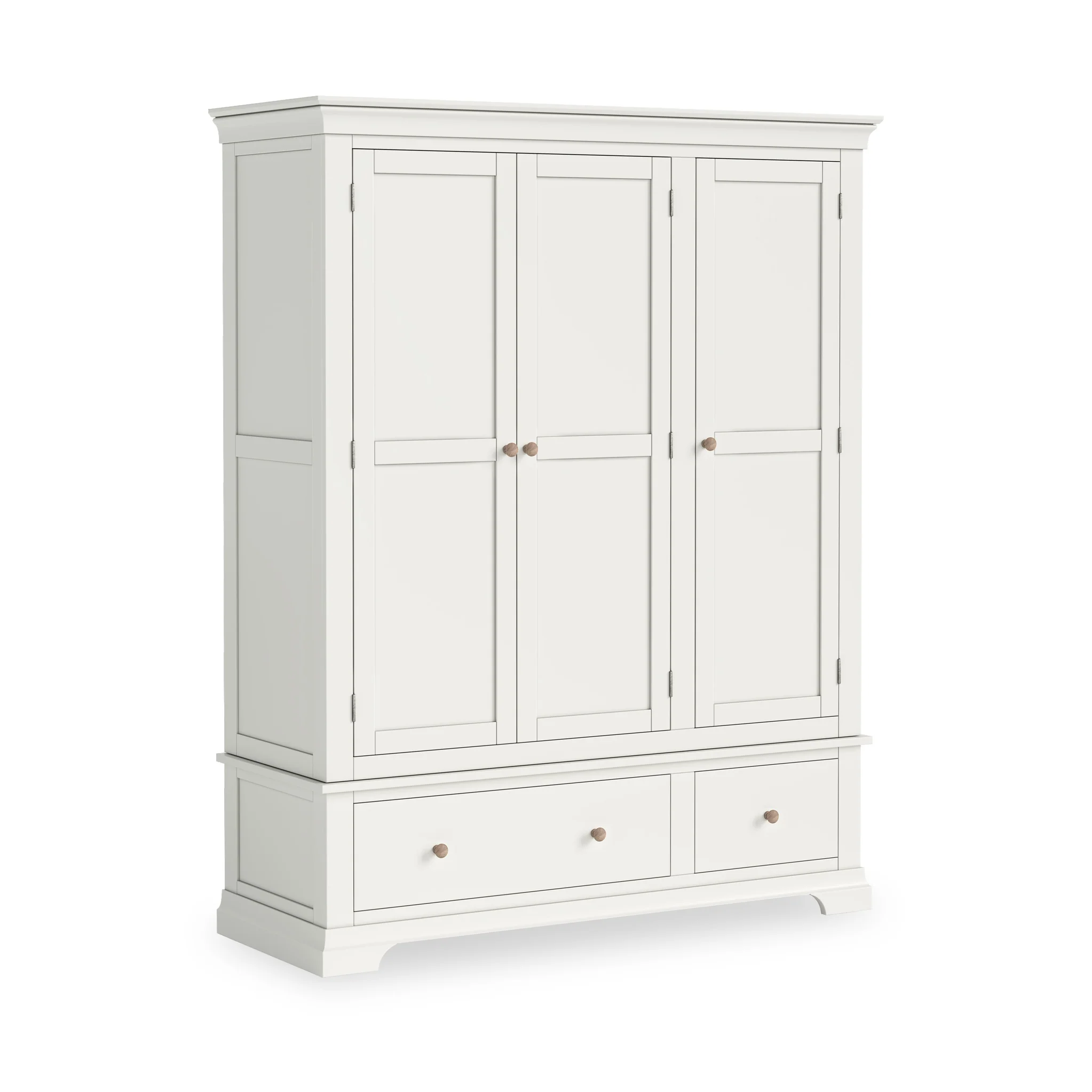Colette Triple Wardrobe with 2 Drawers - Image 40