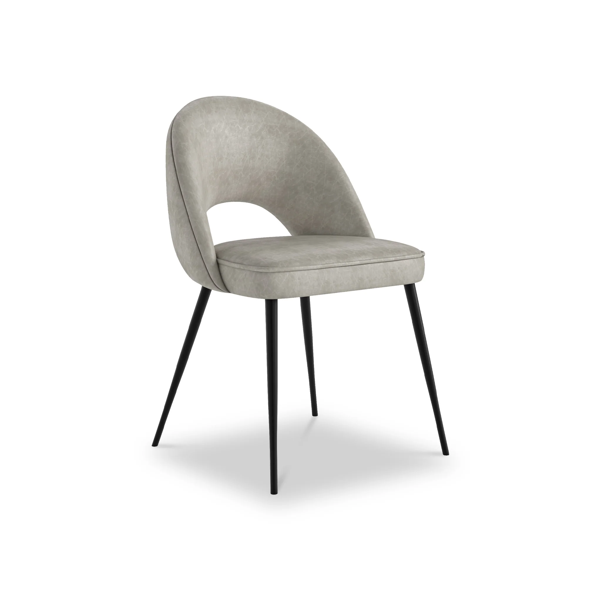 Connoly Faux Leather Dining Chair - Image 4