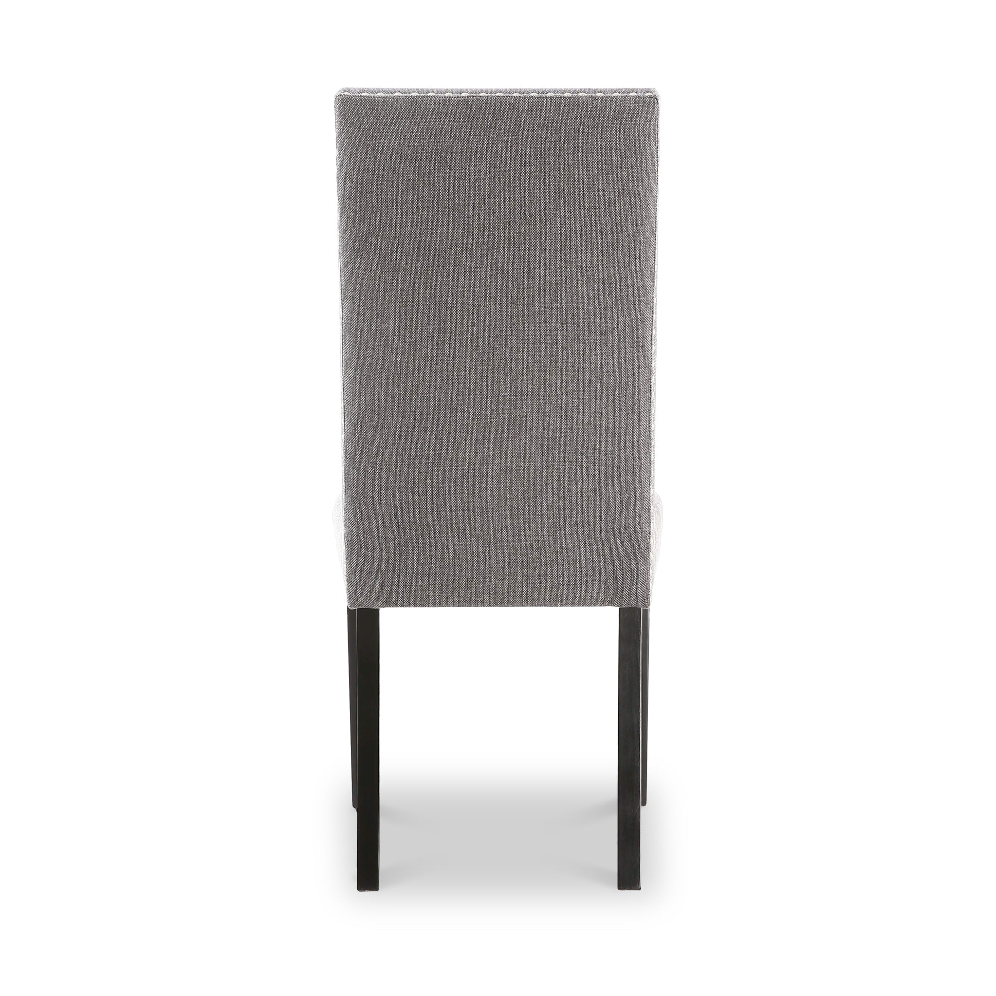 Conran Stud Detail Dining Chair with Black Legs - Image 5