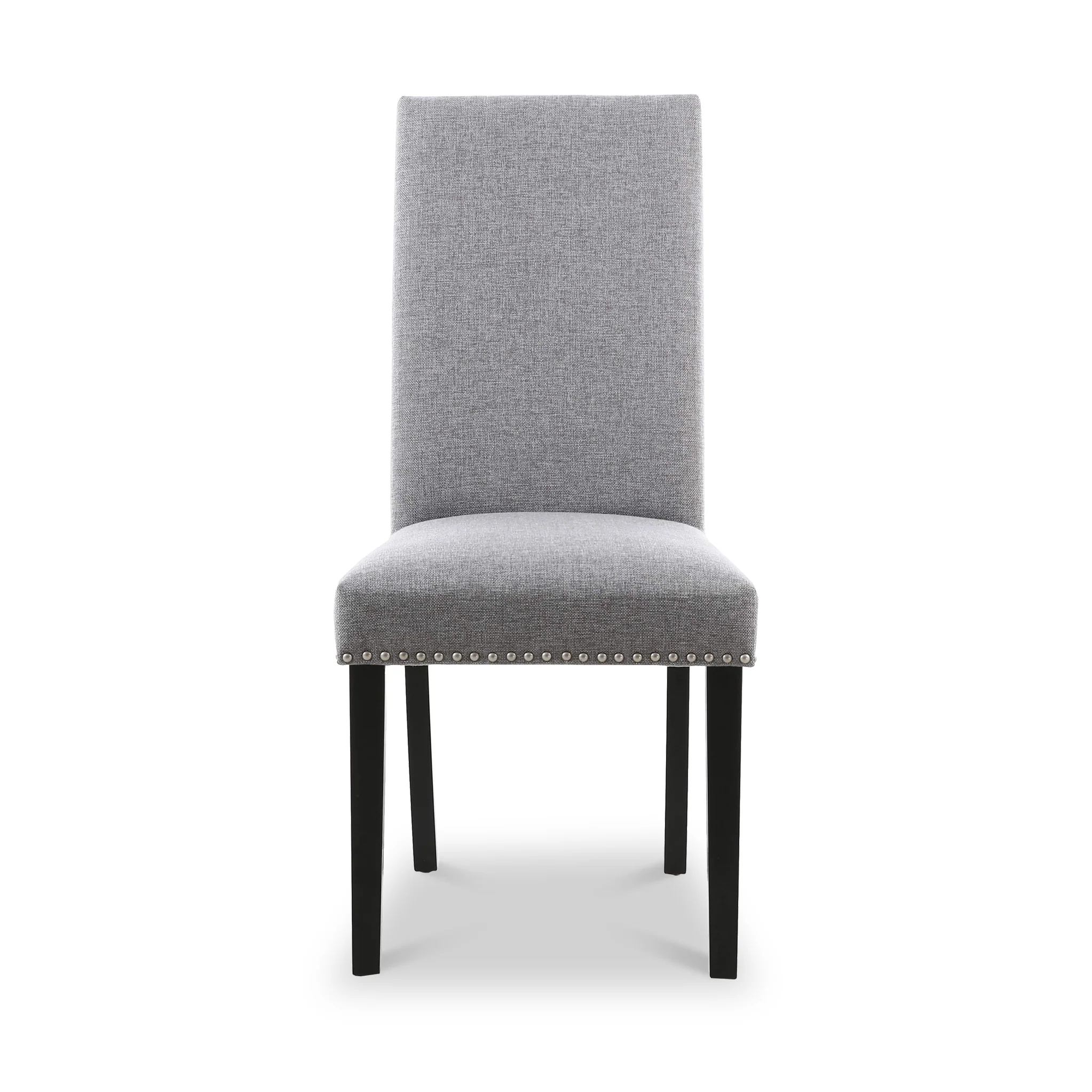 Conran Stud Detail Dining Chair with Black Legs - Image 7