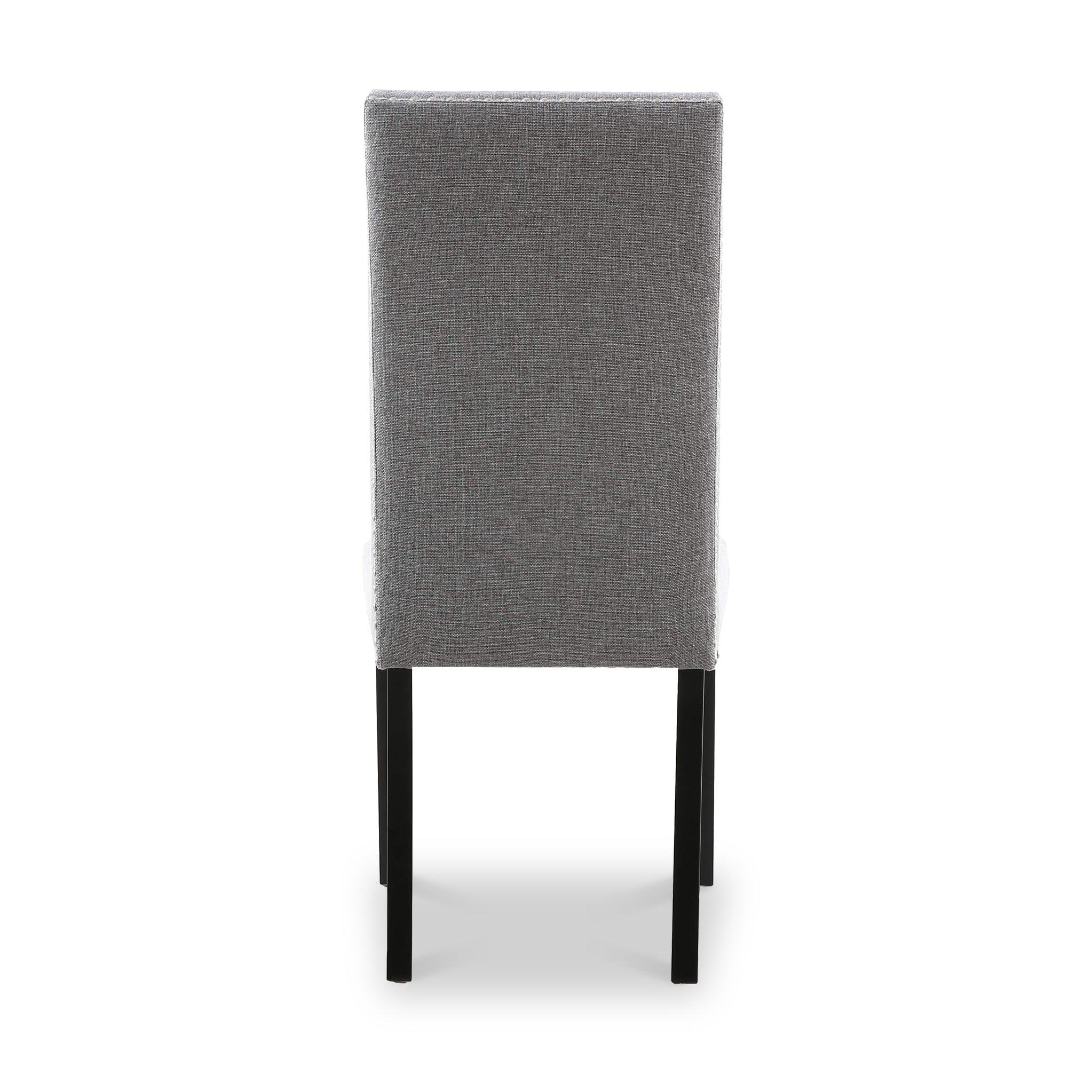 Conran Stud Detail Dining Chair with Black Legs - Image 9