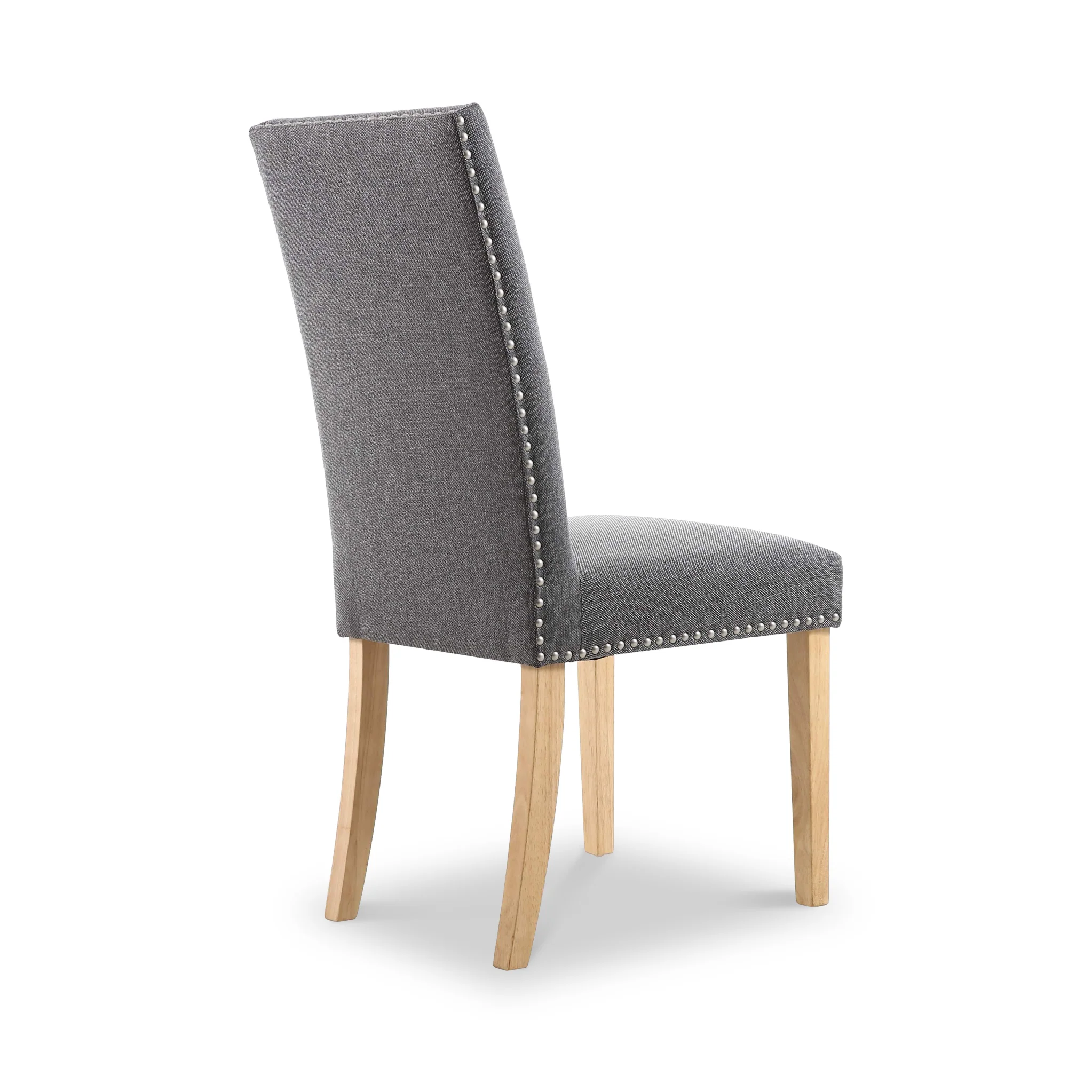Conran Stud Detail Dining Chair with Natural Legs - Image 4