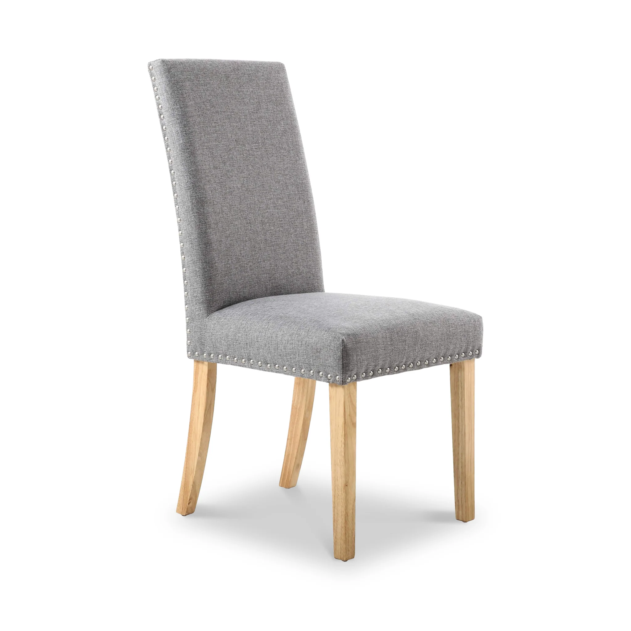 Conran Stud Detail Dining Chair with Natural Legs - Image 6