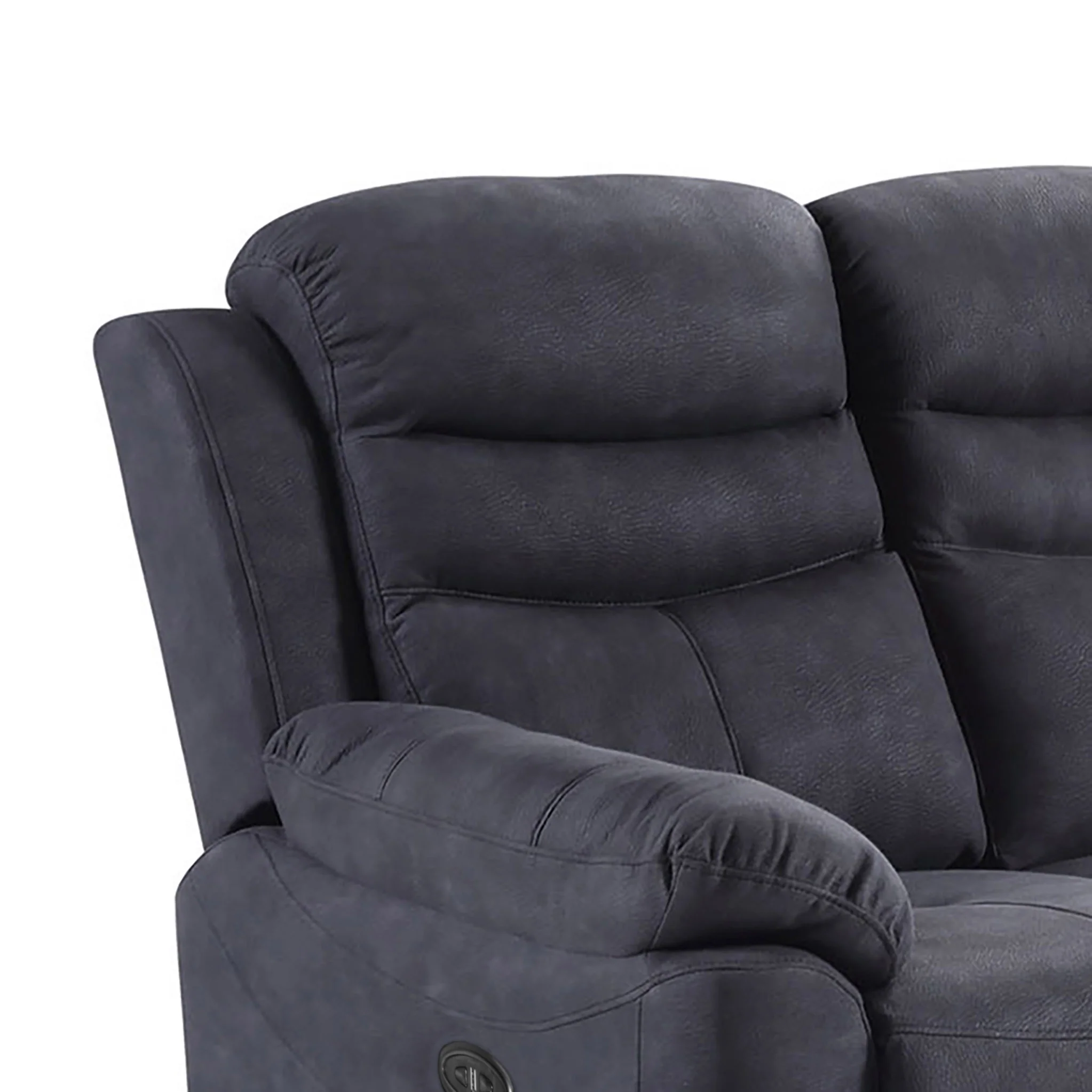 Conway Charcoal Power Reclining 3 Seater Sofa - Image 3