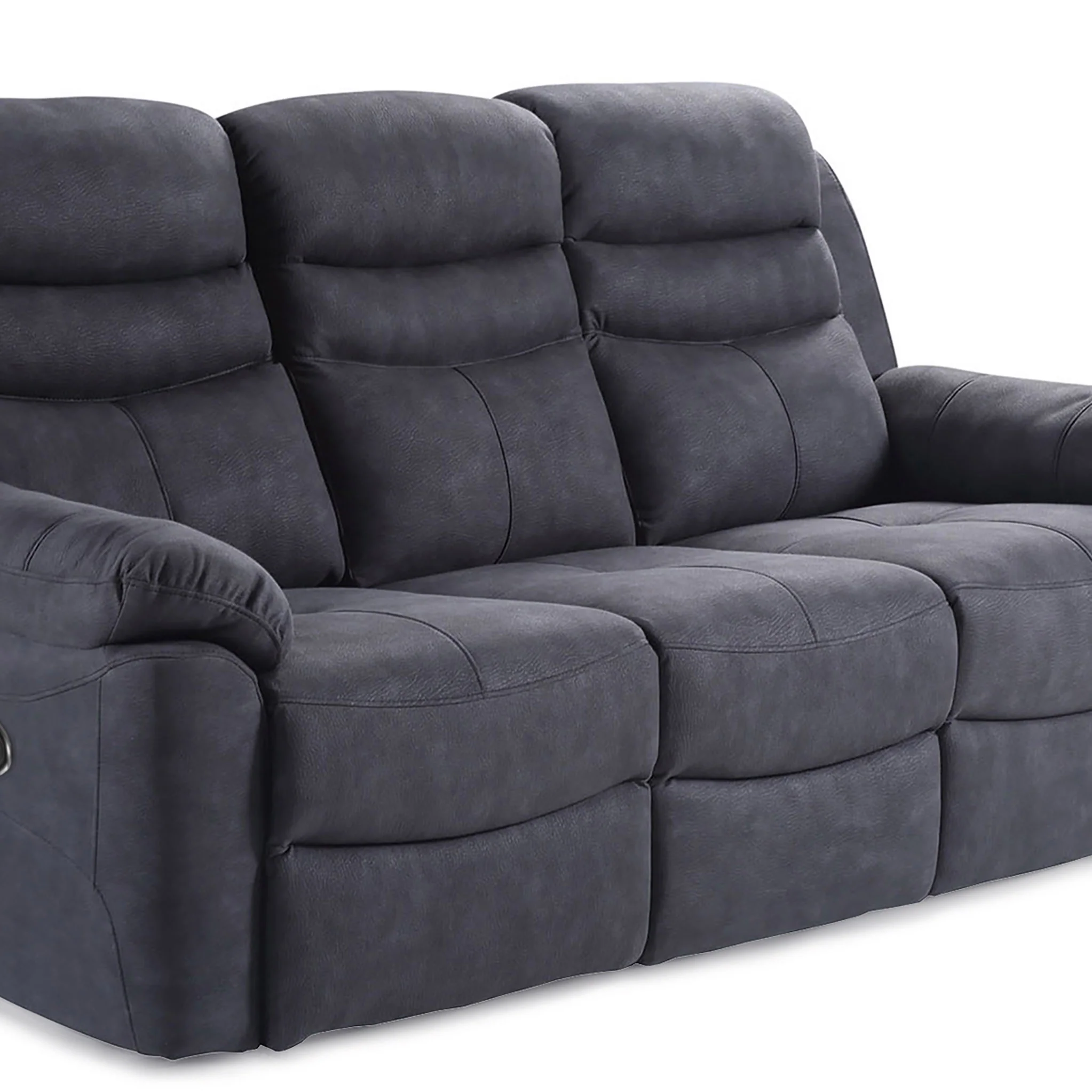 Conway Charcoal Power Reclining 3 Seater Sofa - Image 4
