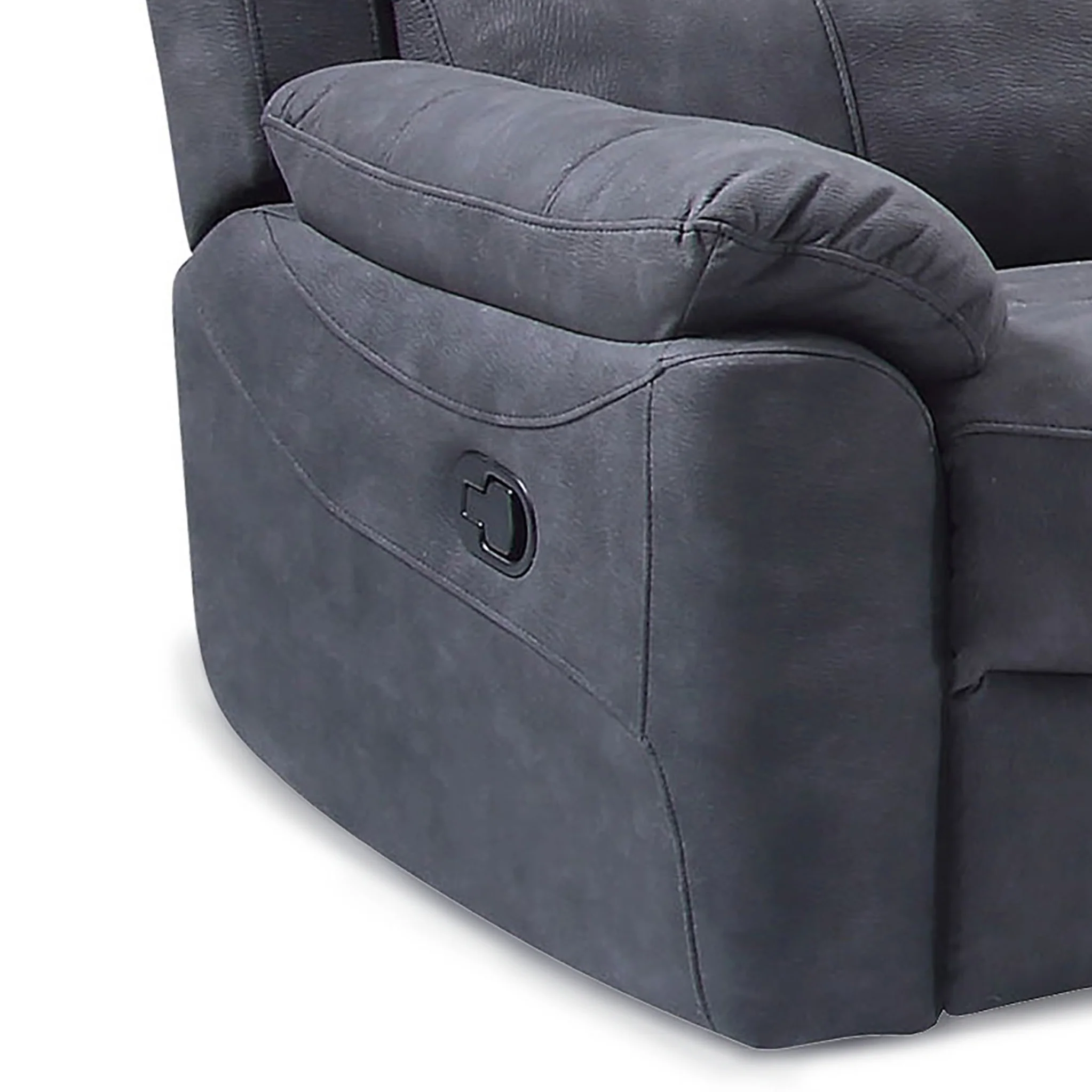 Conway Charcoal Reclining Armchair - Image 3