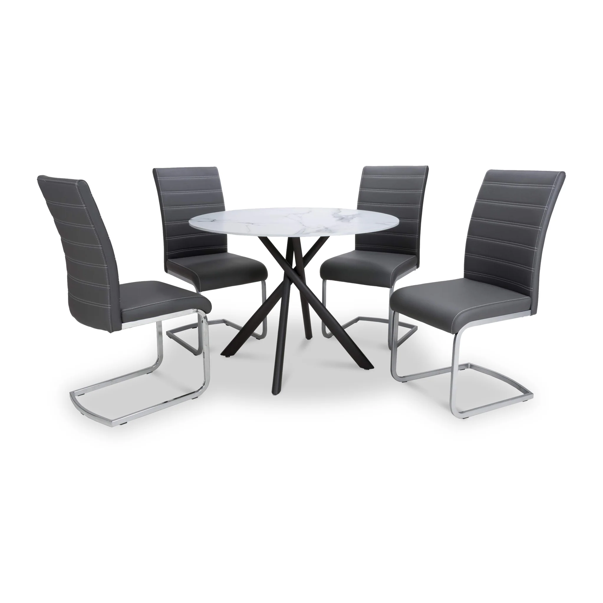 Coombe 100cm Round Dining Table - Image 10